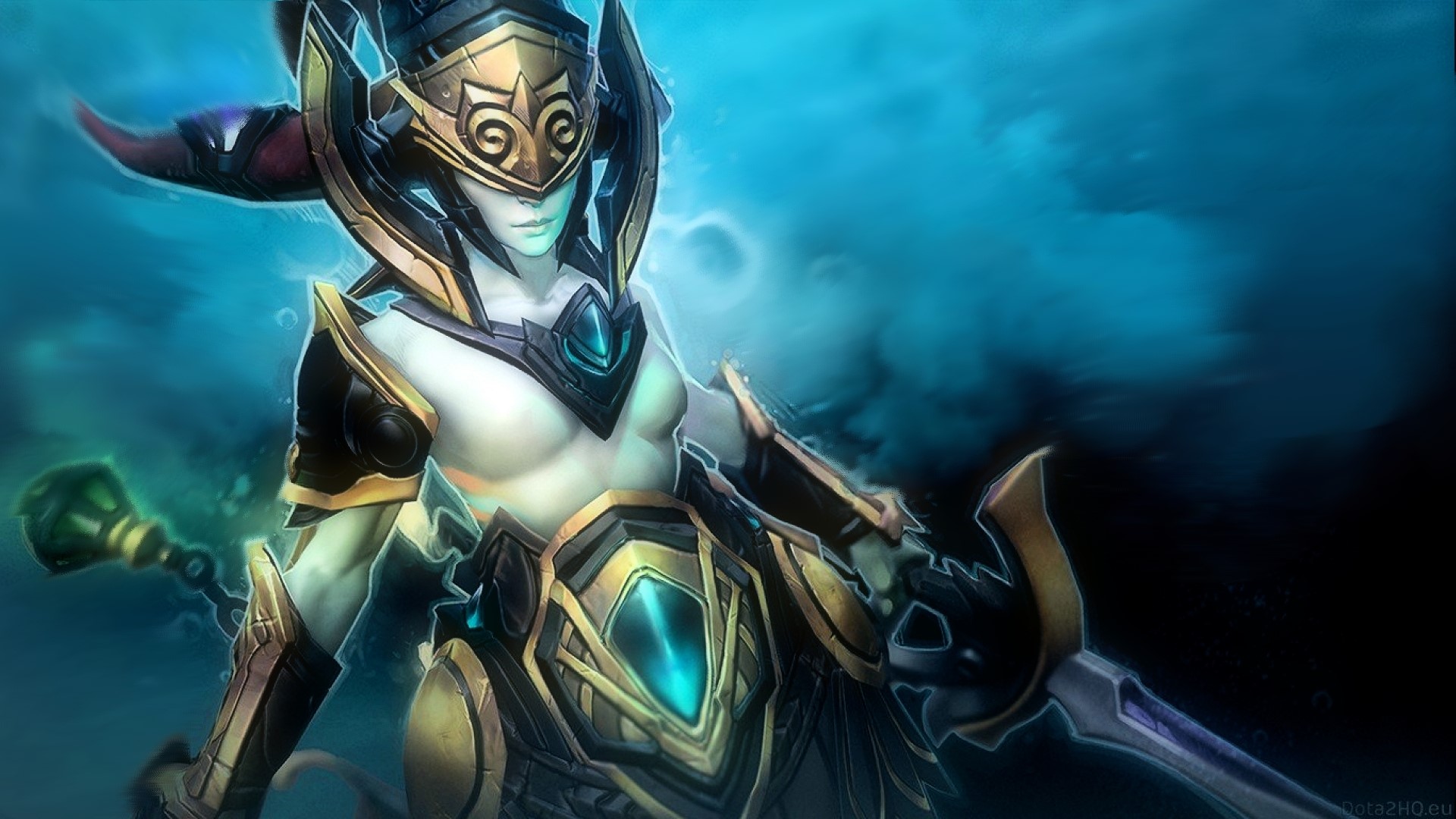 Phantom Assassin from Dota 2 HD Wallpaper