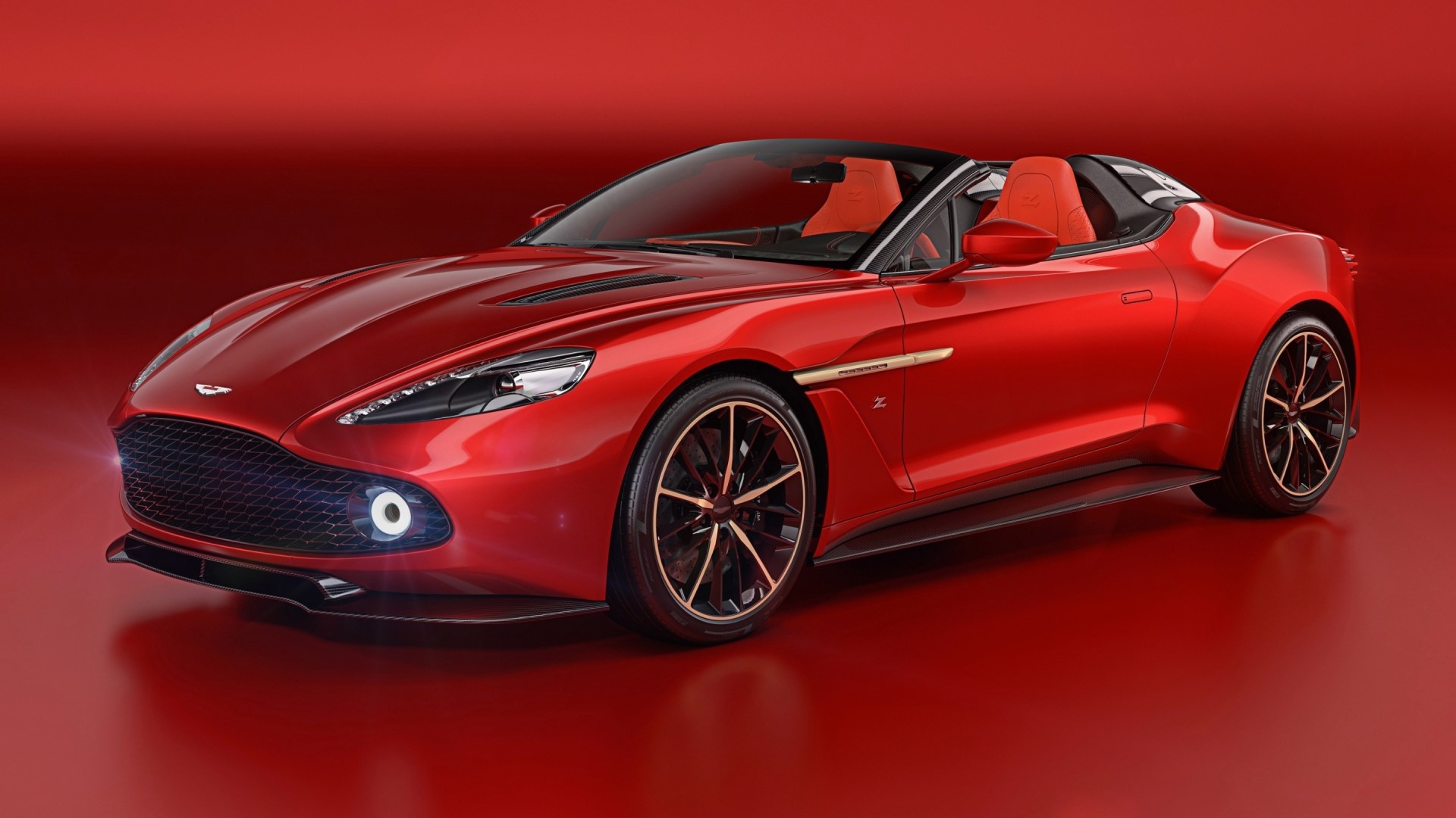 Aston Martin Vanquish Zagato Roadster HD Wallpaper
