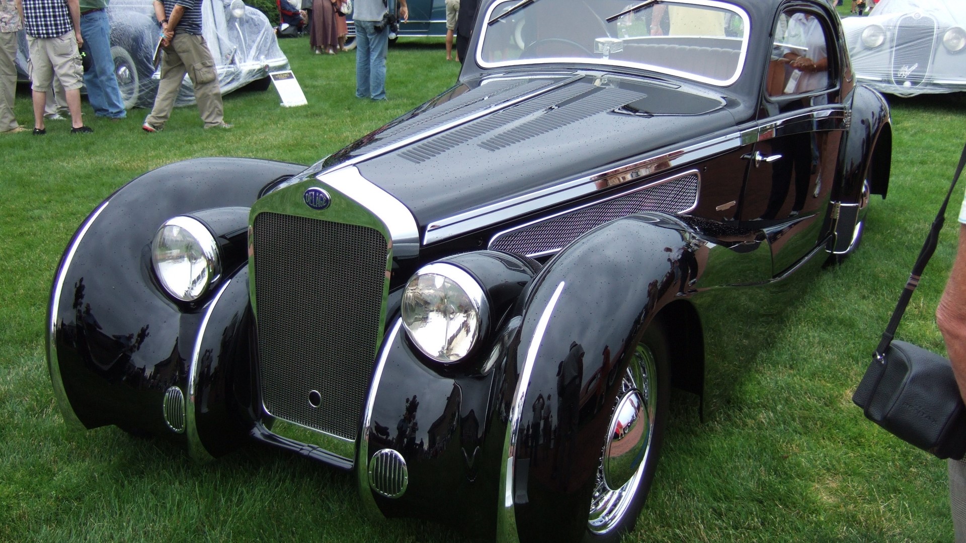 1937 Delage D8 120 HD Wallpaper