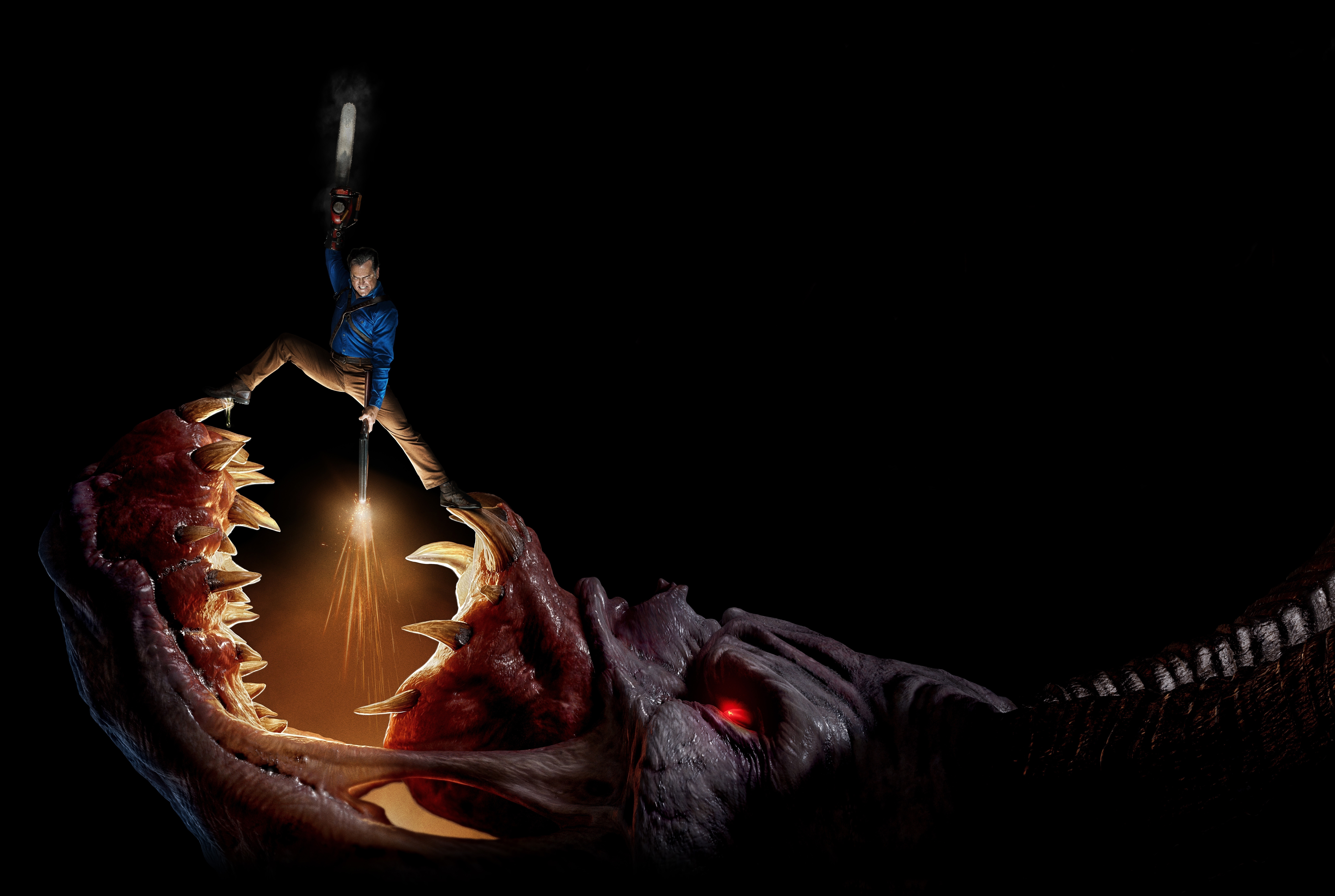 Ash vs Evil Dead Season 3 4K HD Wallpaper