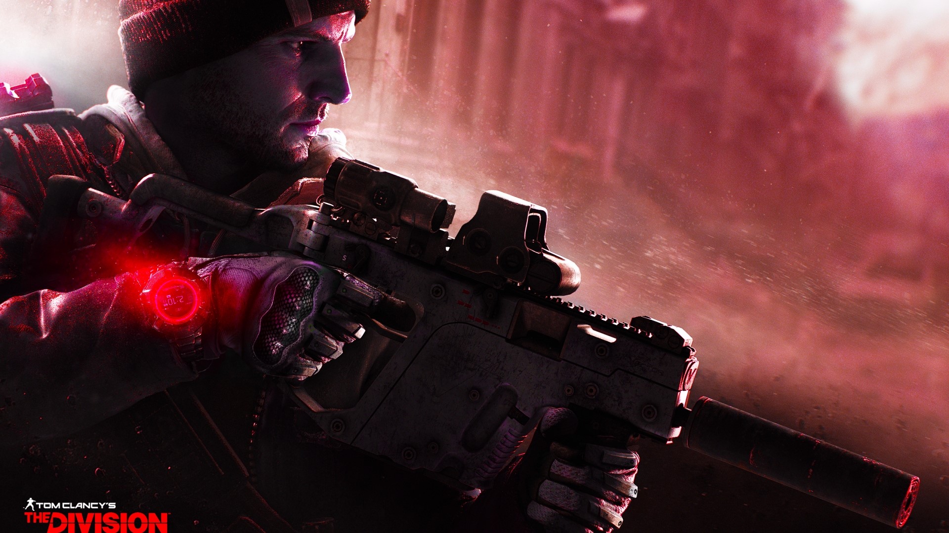 Man with gun in Tom Clancy's The Division HD Wallpaper