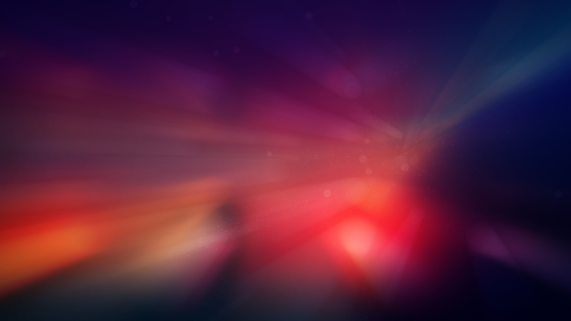 Abstract light streaks and bokeh HD Wallpaper