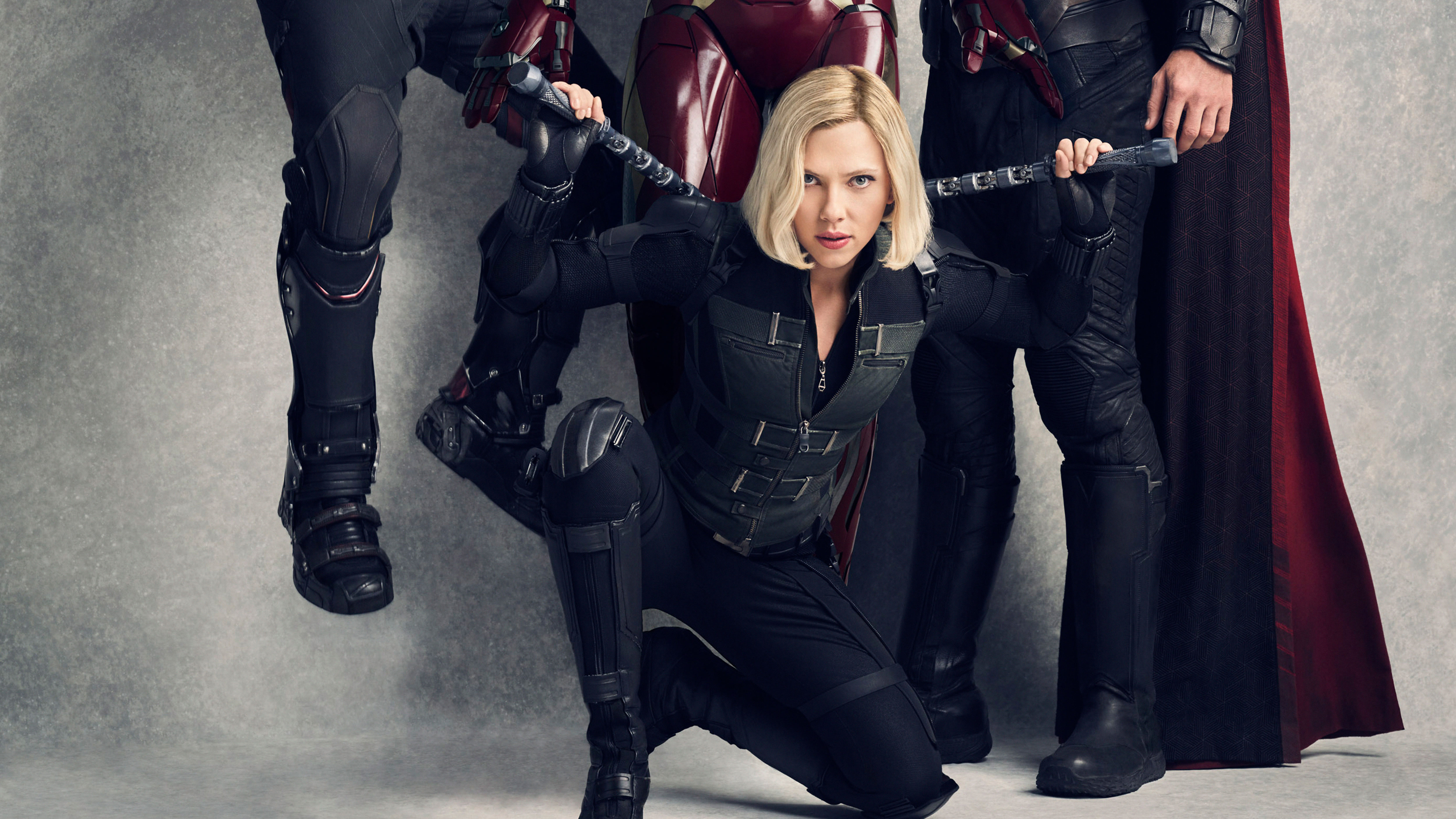 Black Widow from Avengers: Infinity War 4K HD Wallpaper