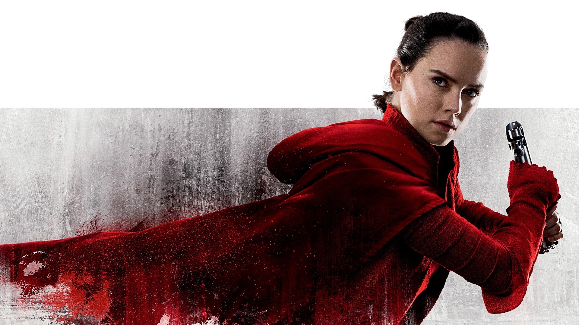 Rey from Star Wars: The Last Jedi HD Wallpaper