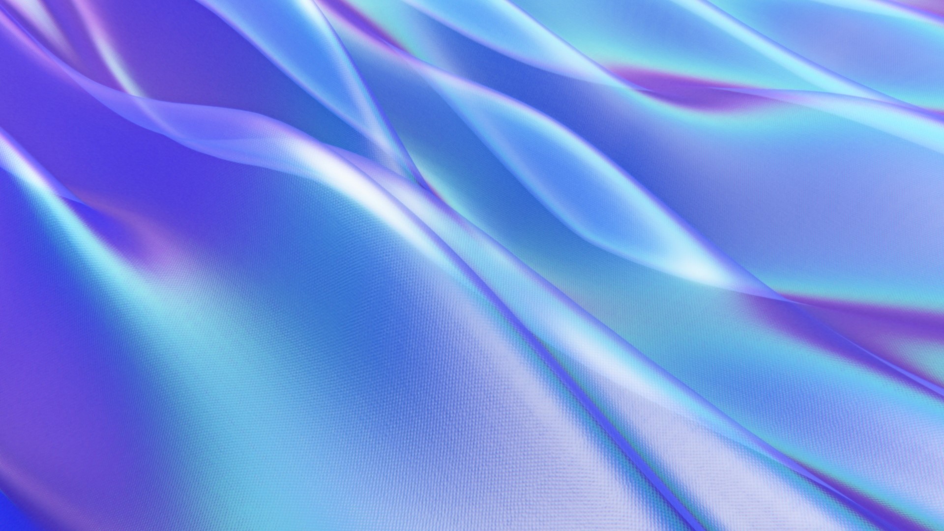 Abstract flowing iridescent fabric HD Wallpaper