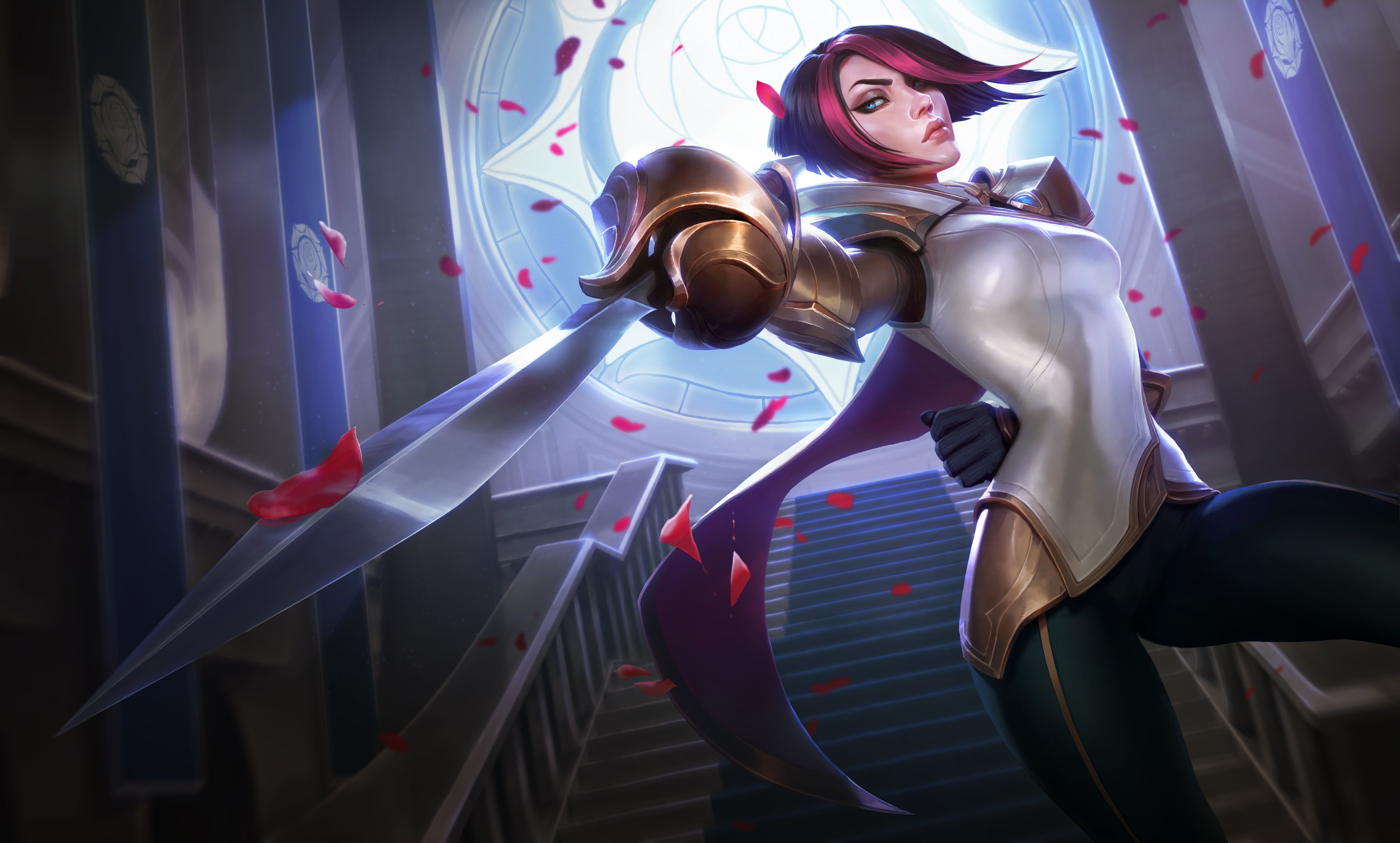 Fiora from League of Legends HD Wallpaper