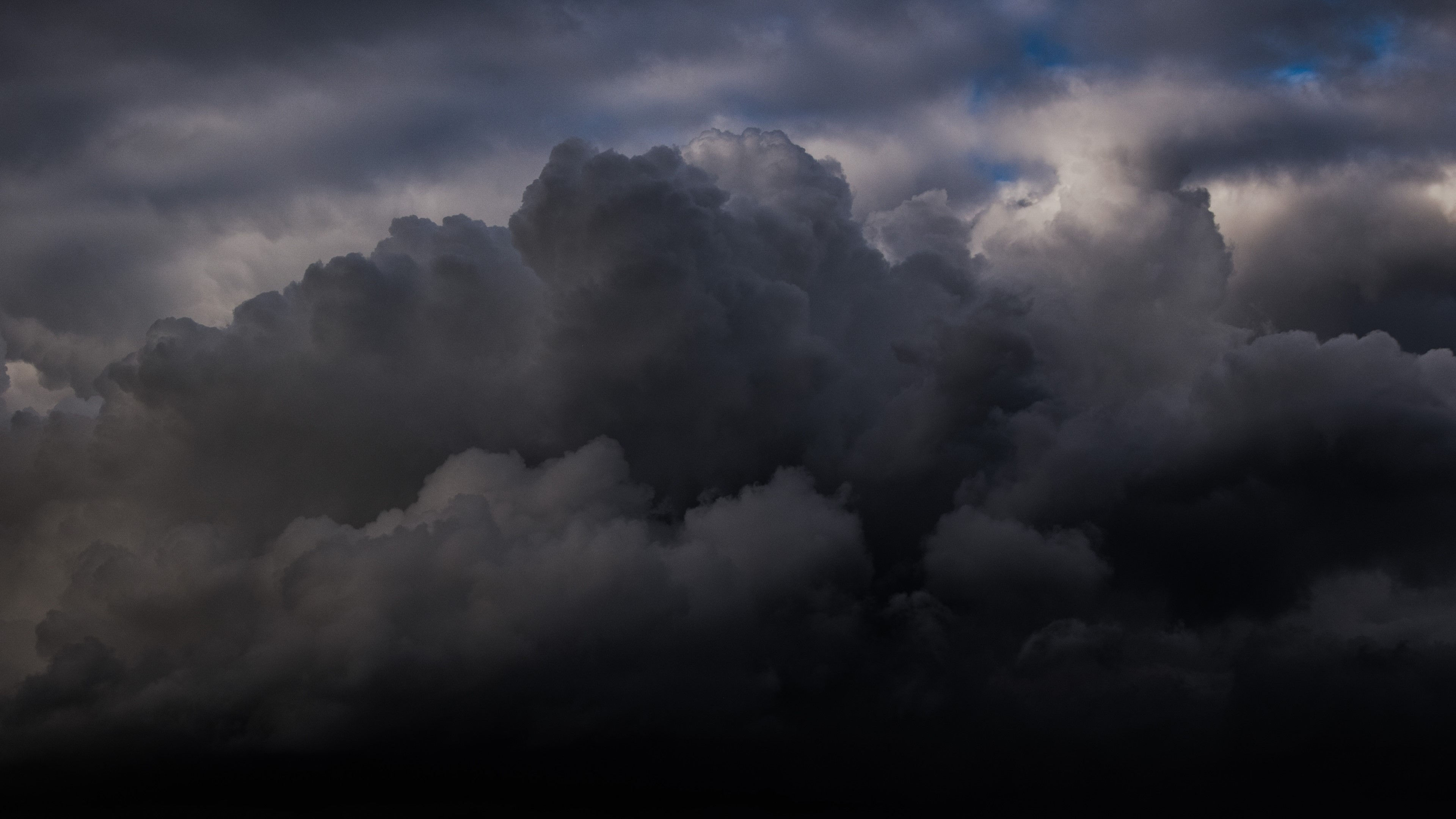4K Dark Storm Clouds HD Wallpaper