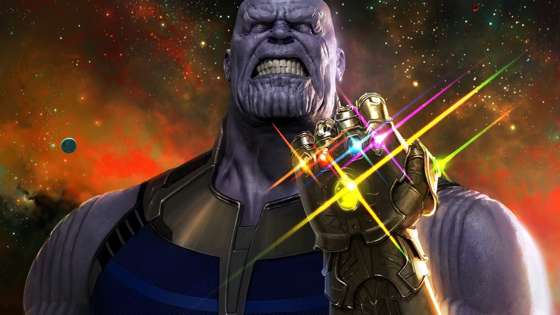 Thanos from Avengers Infinity War HD Wallpaper