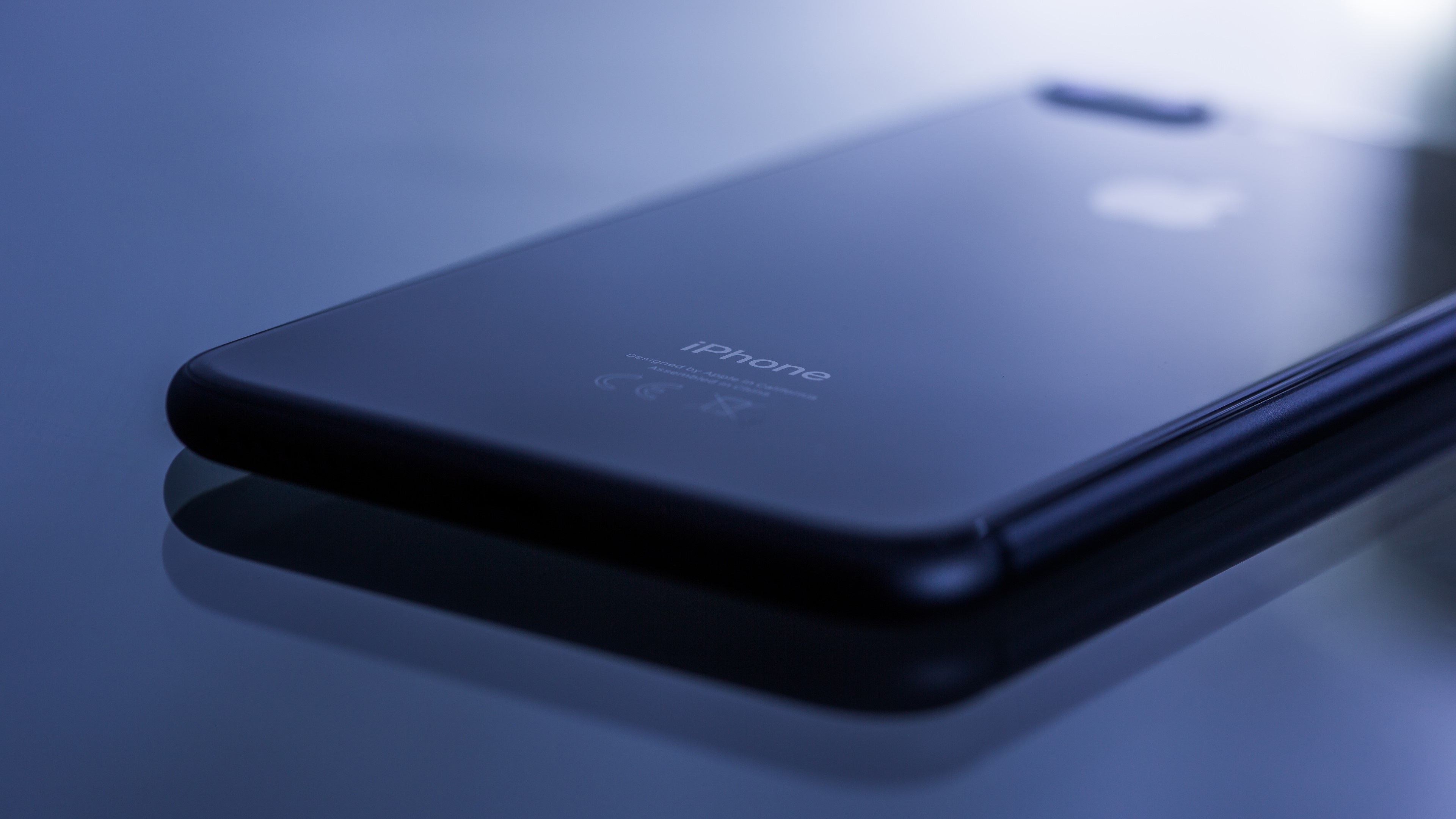 Black Iphone 7 Plus HD Wallpaper