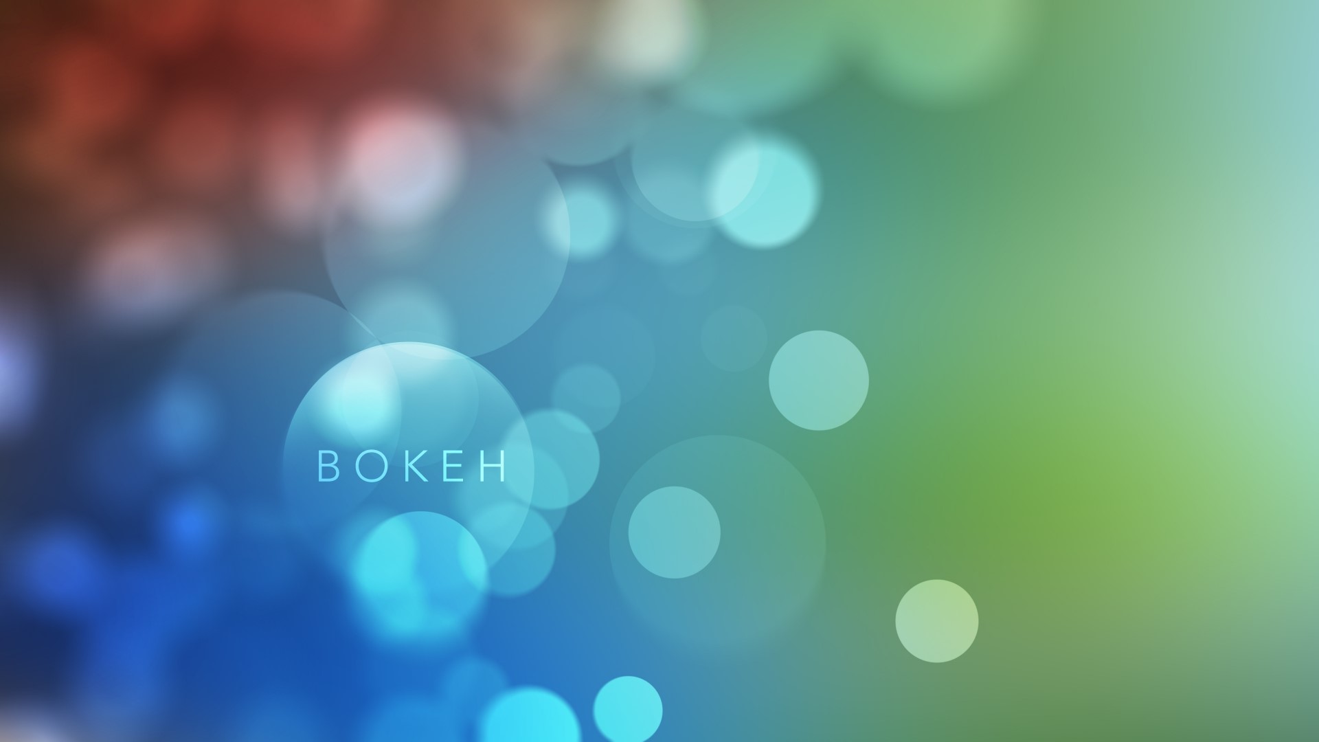 Bokeh lights abstract background HD Wallpaper