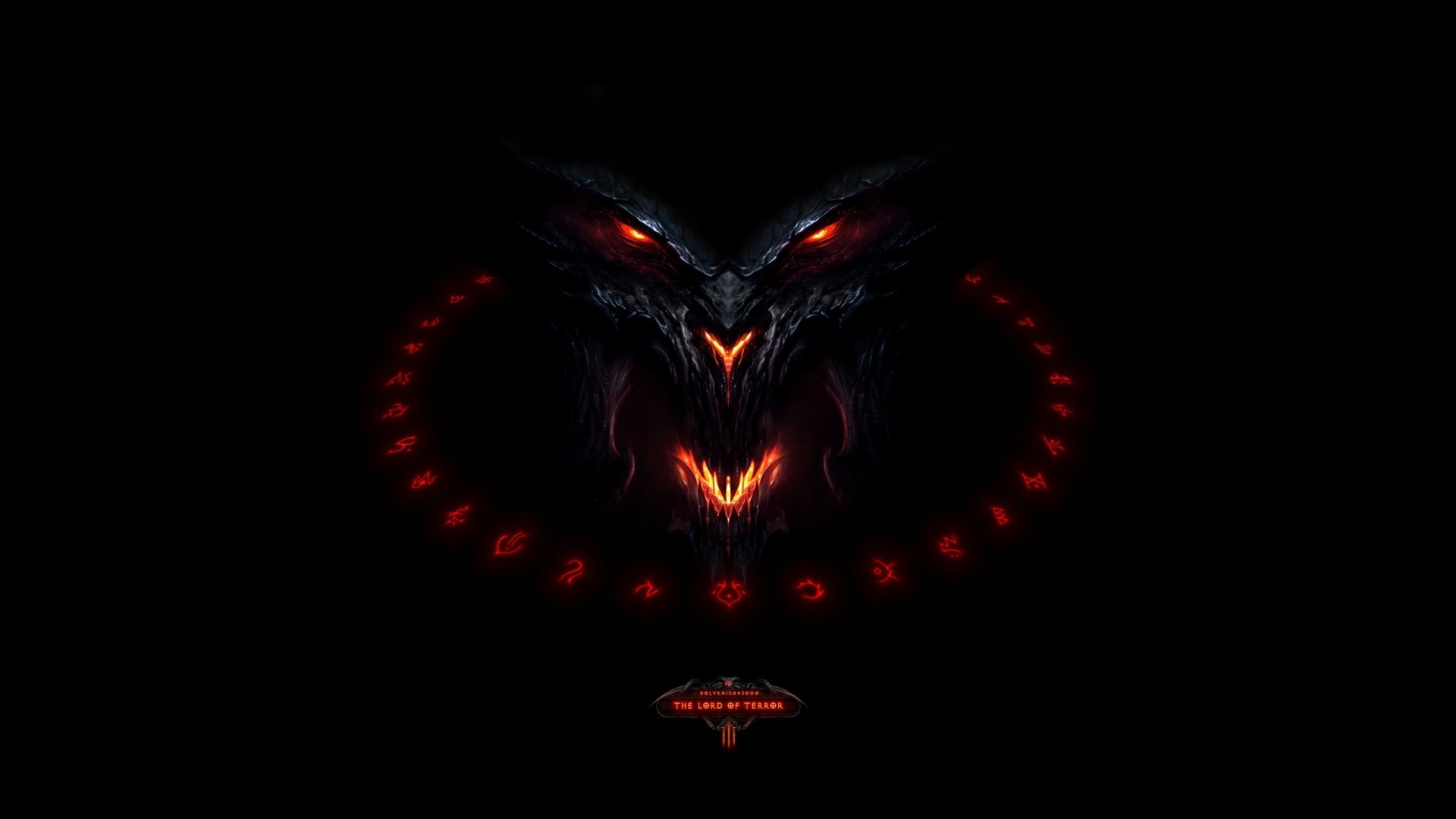 Diablo the Lord of Terror from Diablo III HD Wallpaper