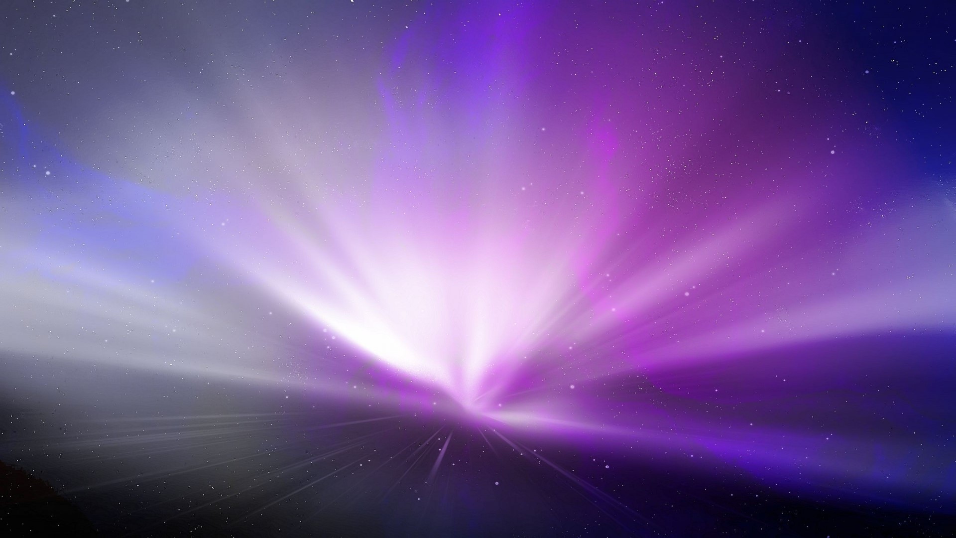 Abstract Purple and White Light Rays HD Wallpaper