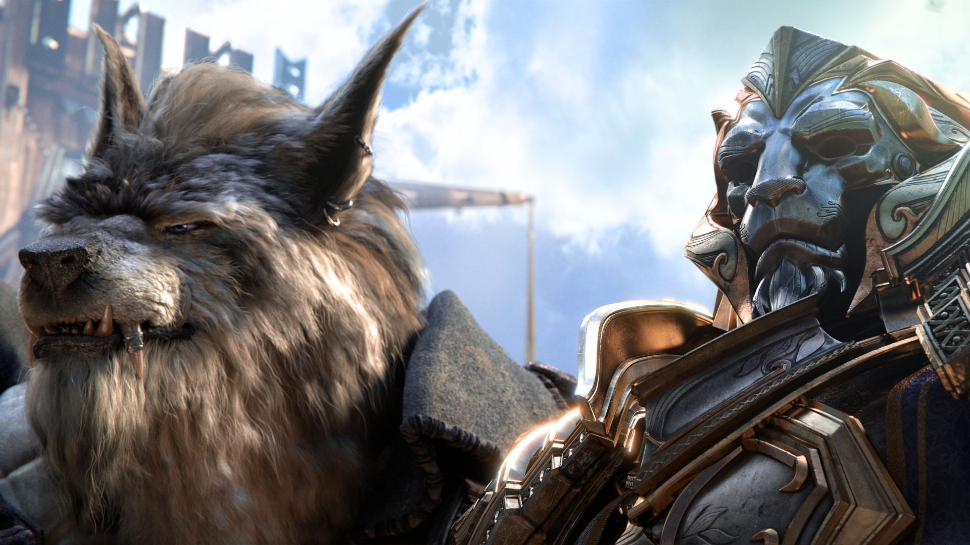 Genn Greymane and Anduin Wrynn from World of Warcraft HD Wallpaper