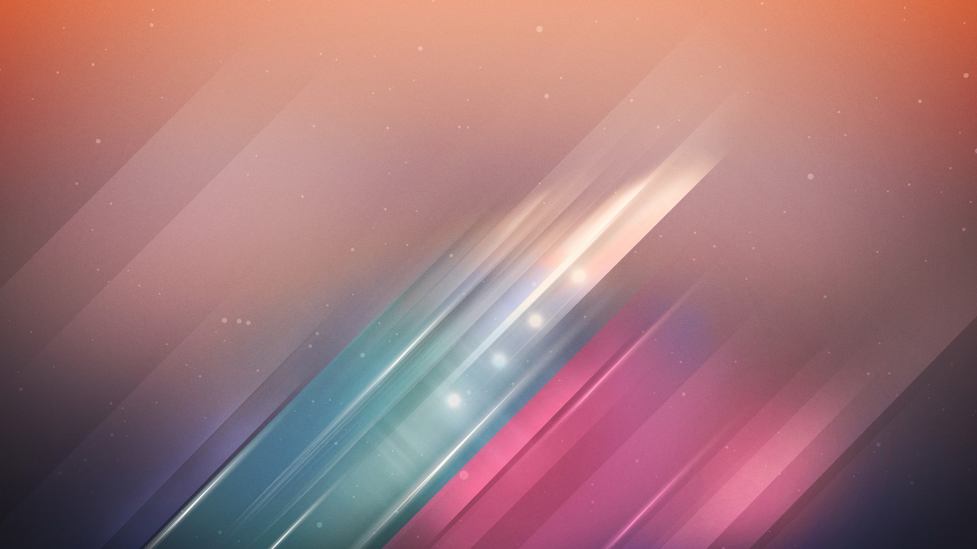 Abstract light streaks with particles HD Wallpaper