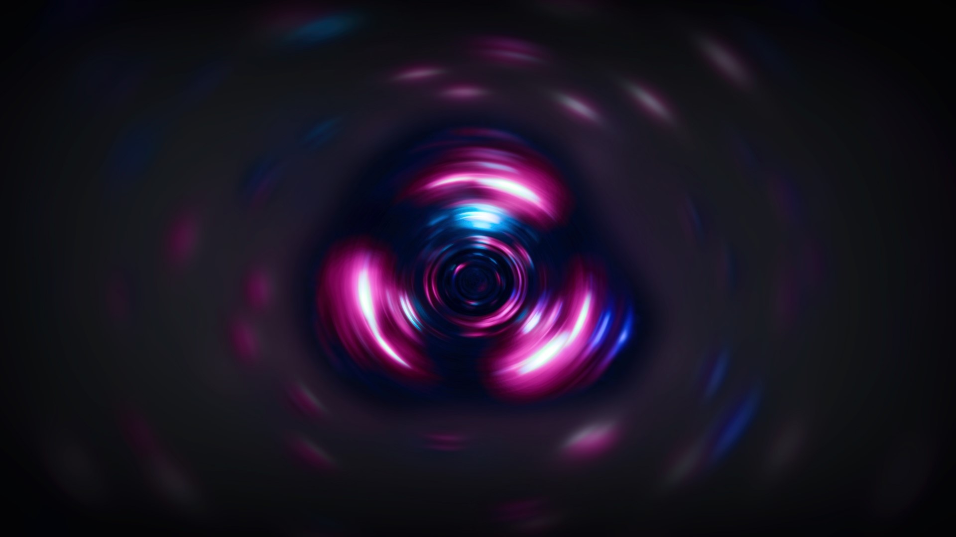 Abstract swirling pink and blue lights HD Wallpaper