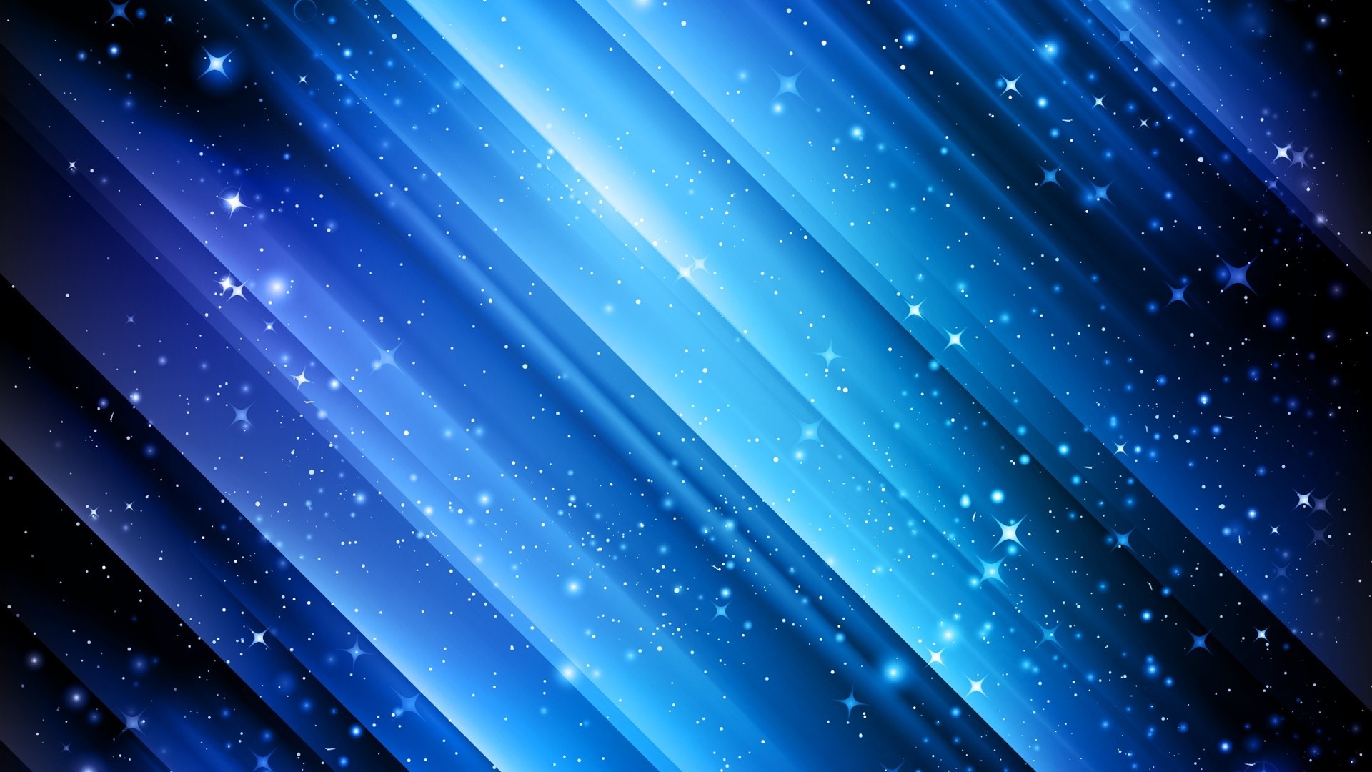 Blue abstract background with diagonal lines and stars HD Wallpaper