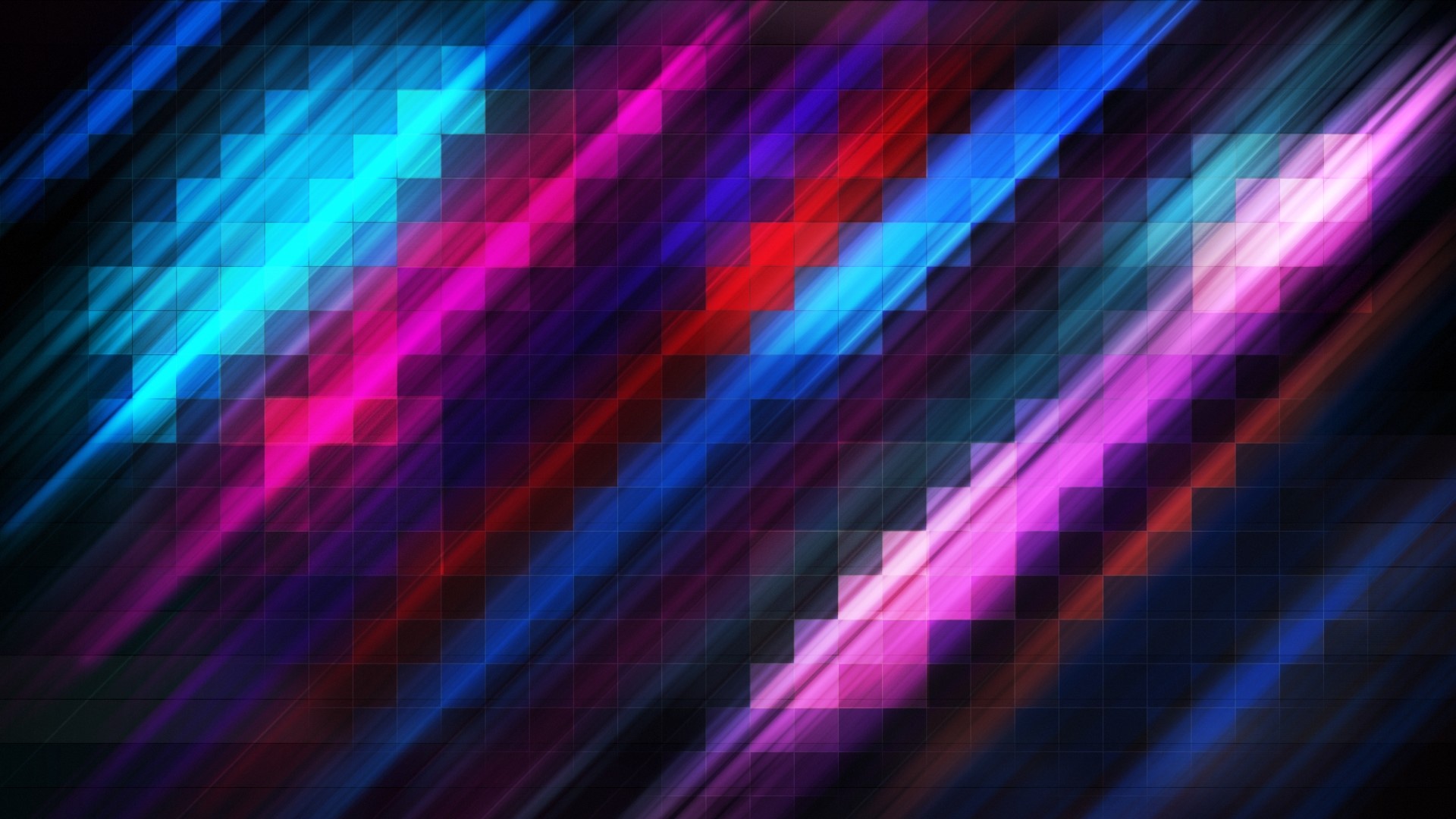 Abstract Diagonal Light Streaks HD Wallpaper