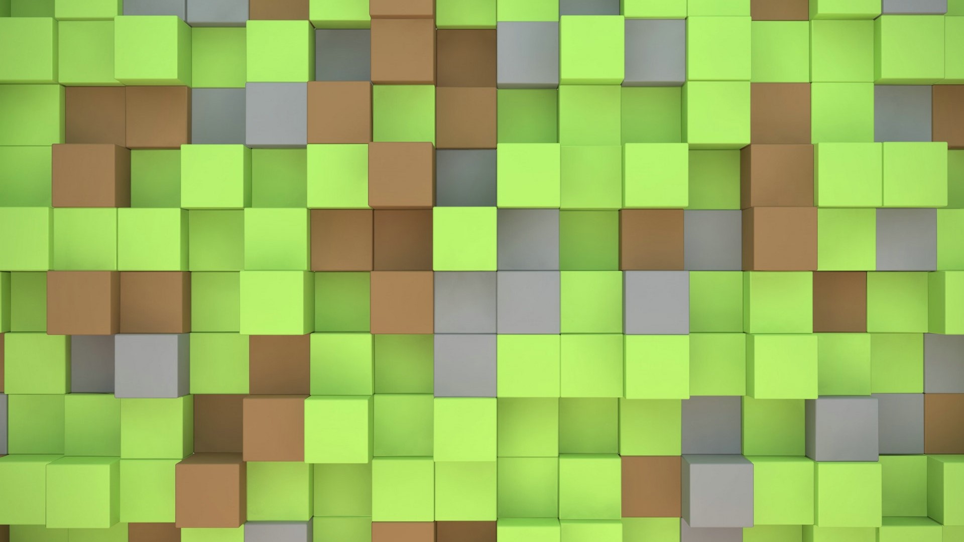 Minecraft blocks pattern HD Wallpaper