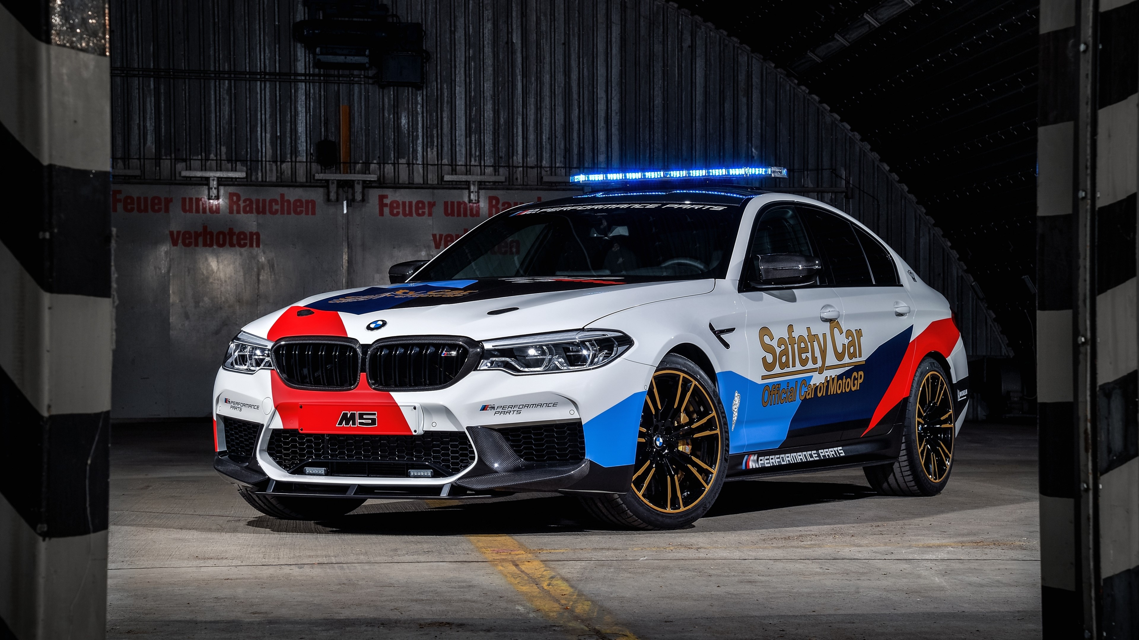 4K BMW M5 Safety Car HD Wallpaper