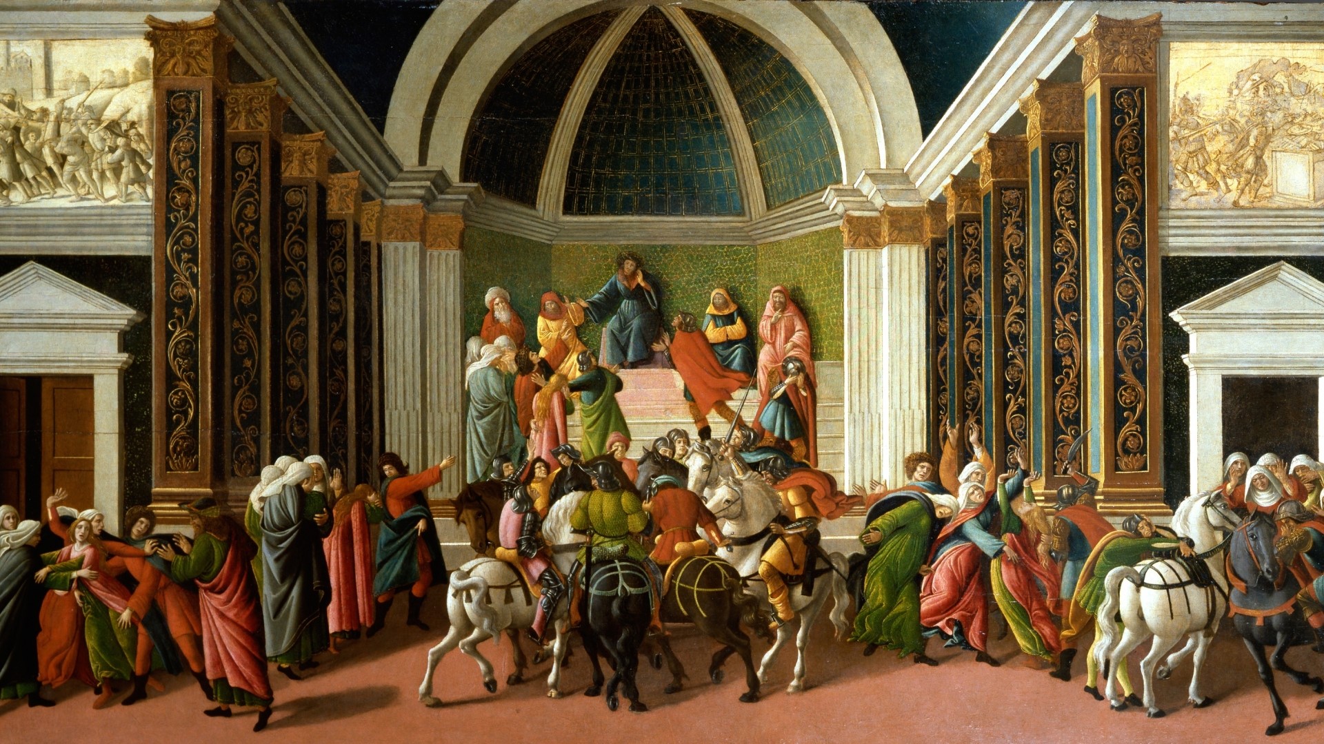 The Expulsion of Joachim from the Temple HD Wallpaper