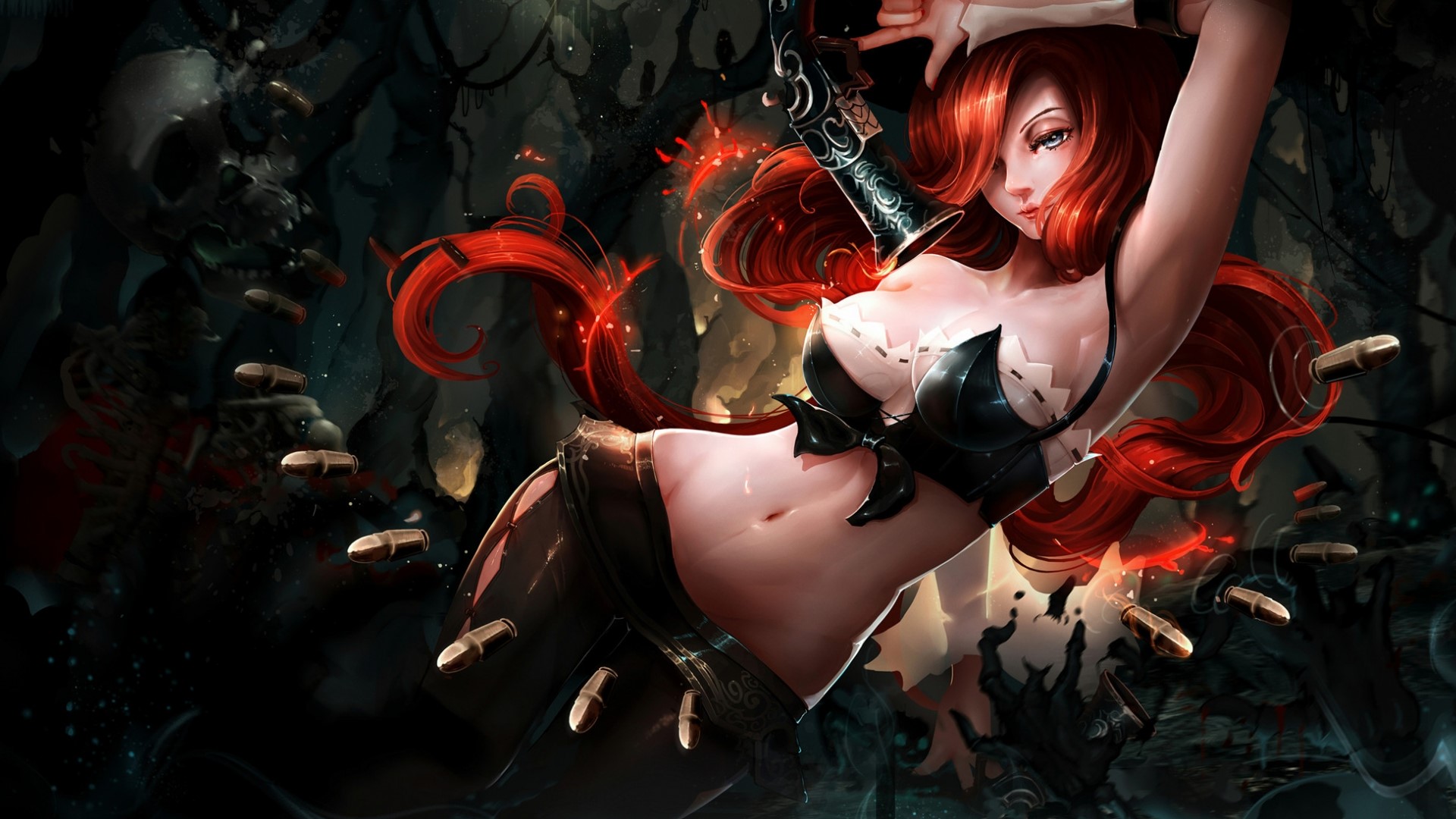Miss Fortune from League of Legends HD Wallpaper