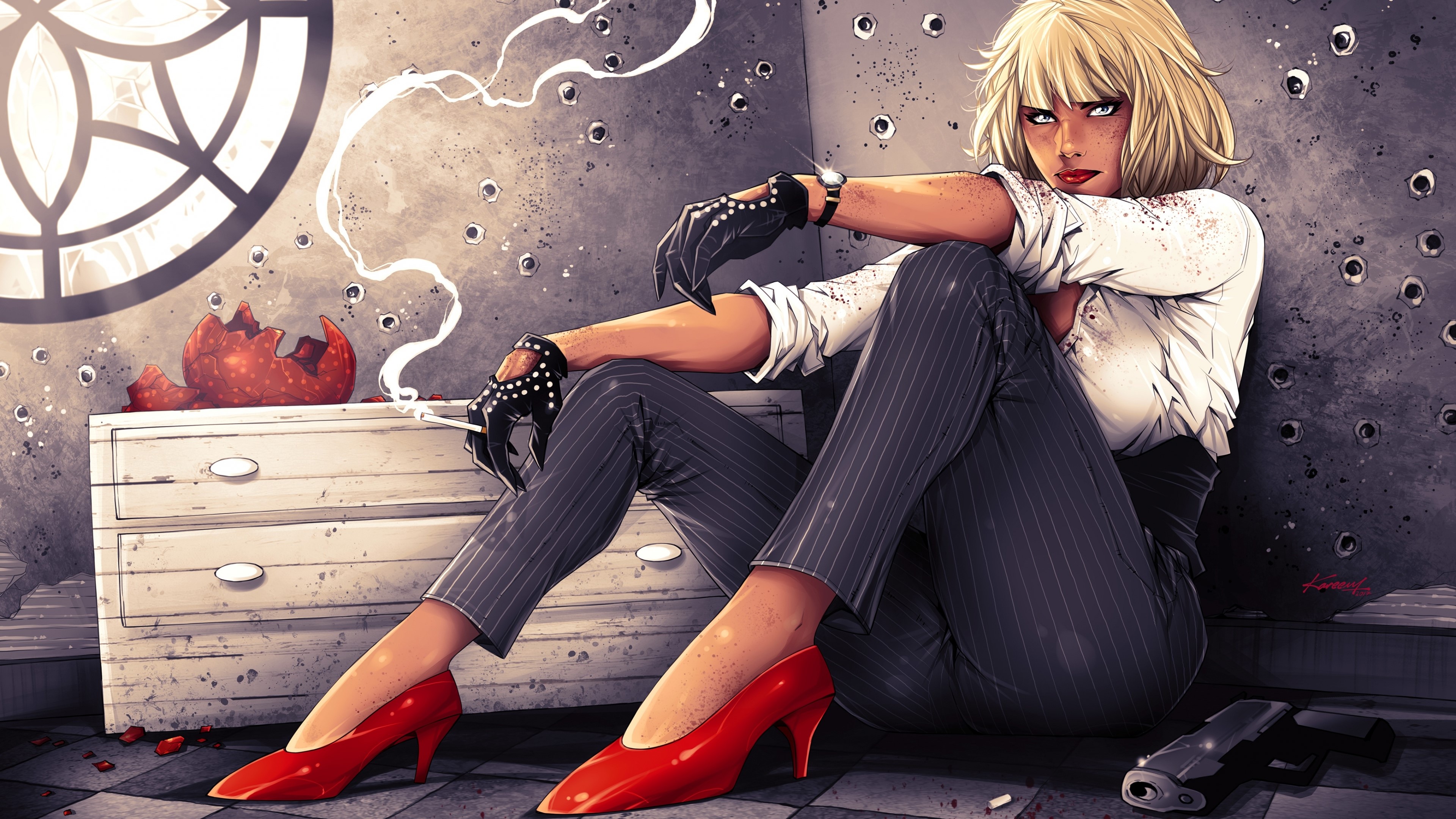 Atomic Blonde HD Wallpaper