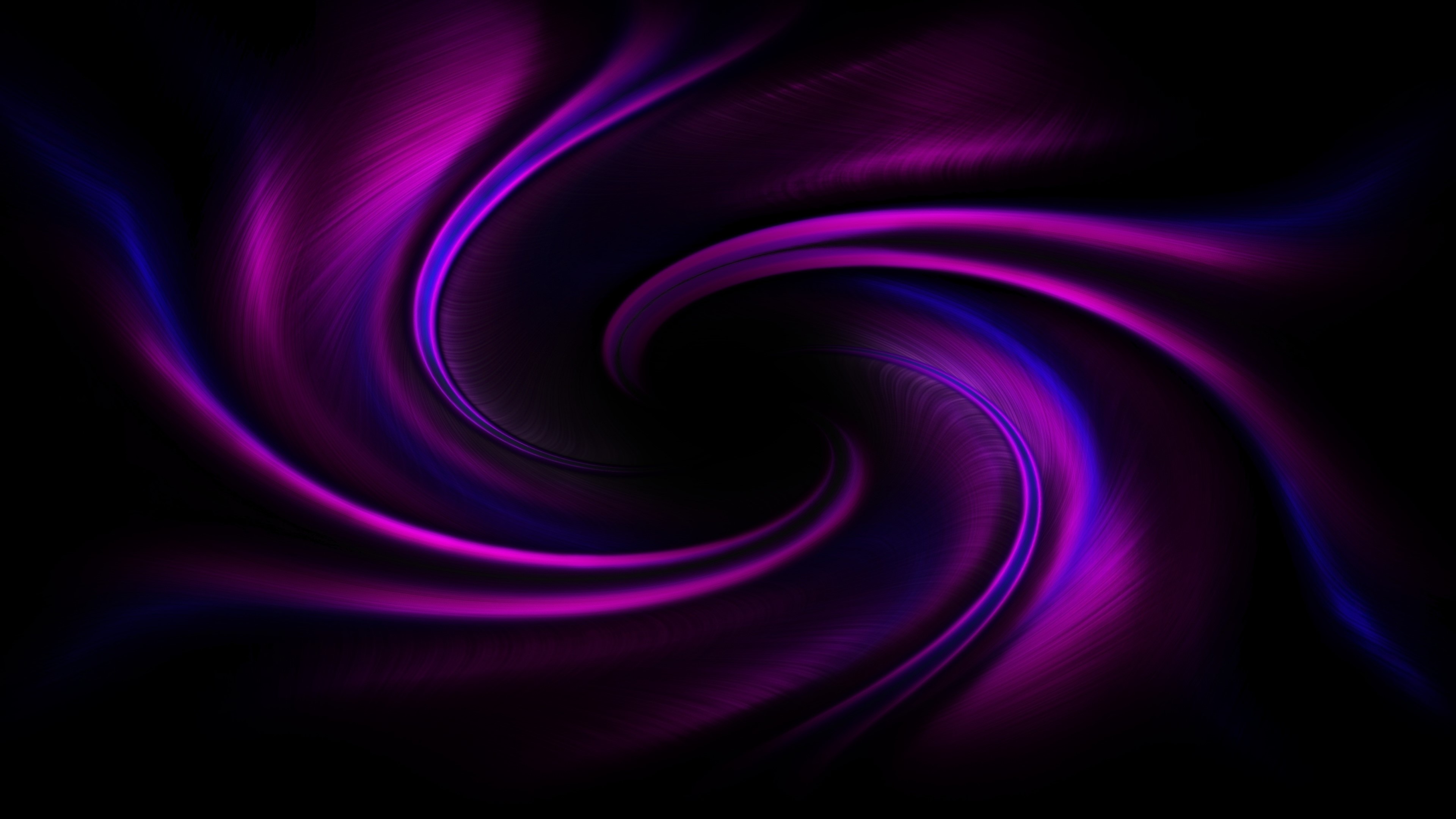 4K Swirling Purple and Blue Abstract HD Wallpaper