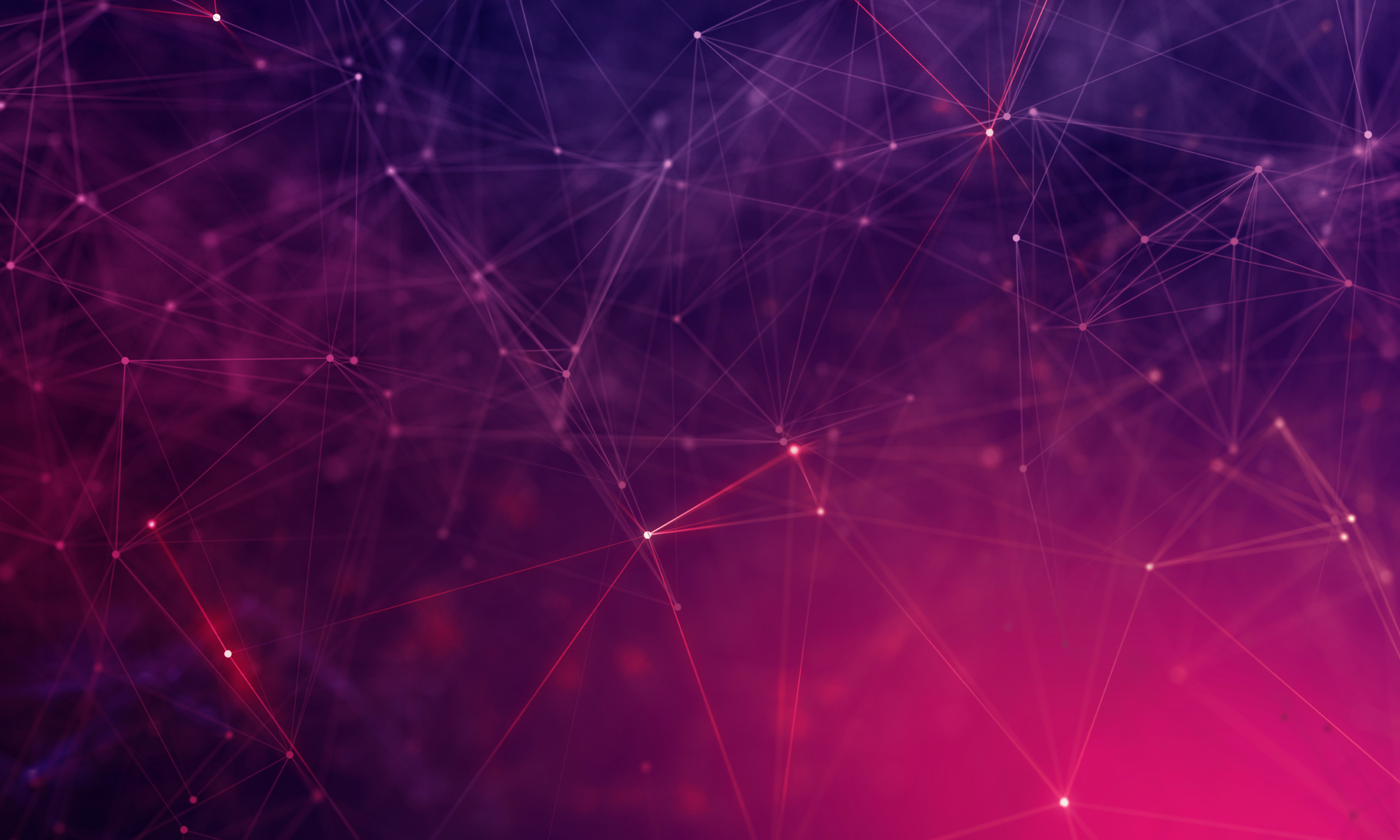 Pink and Purple Network of Lines and Dots 4K HD Wallpaper