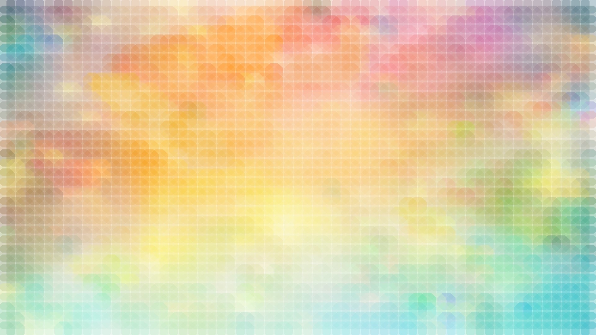 Abstract mosaic of pastel colors HD Wallpaper