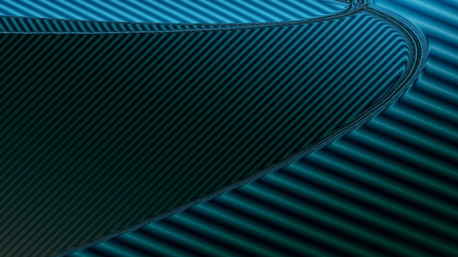 Abstract blue and green carbon fiber texture HD Wallpaper