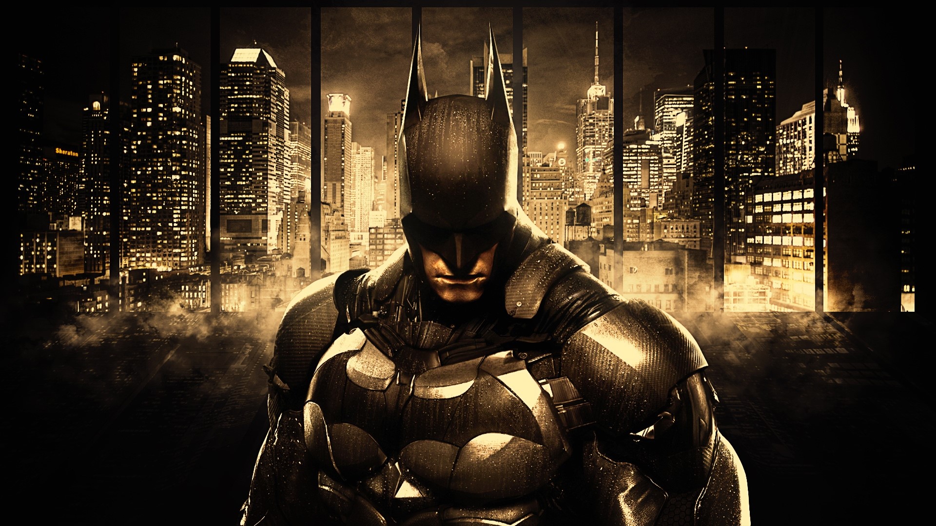 Batman from Batman: Arkham Knight HD Wallpaper