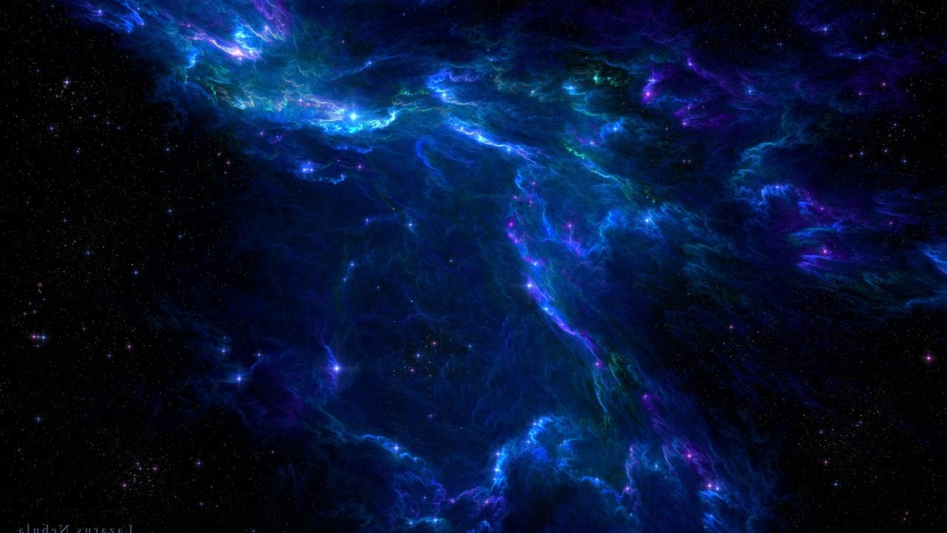 Deep Space Nebula with Stars HD Wallpaper