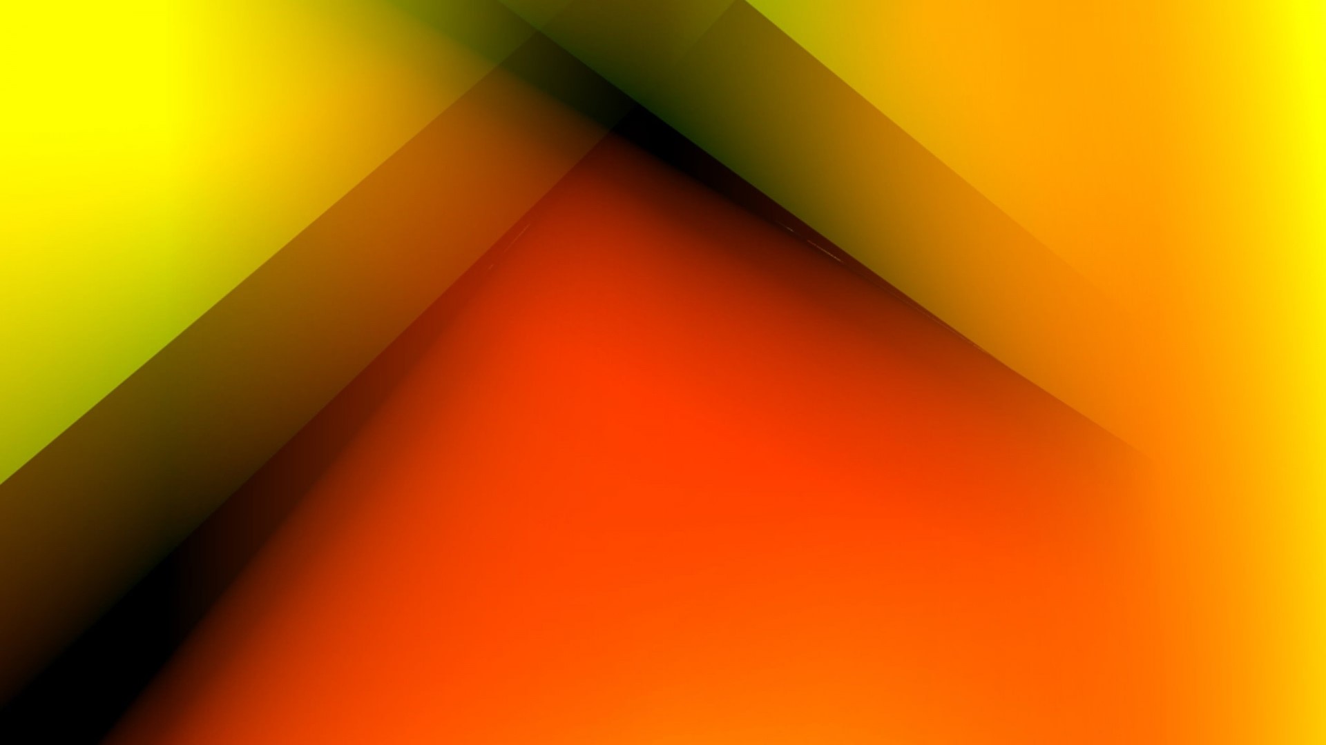Abstract 3D Geometric Shapes with Gradient Colors HD Wallpaper
