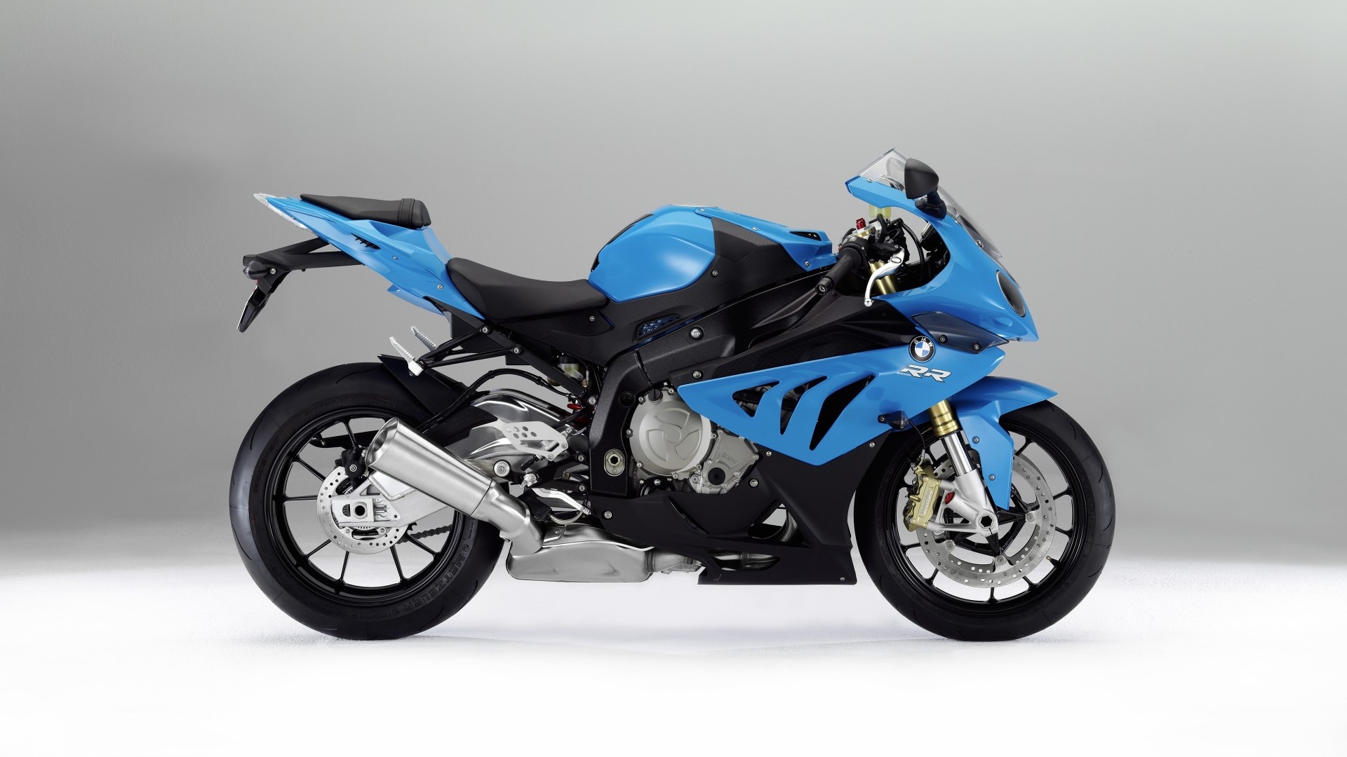 Blue BMW S1000RR Motorcycle HD Wallpaper