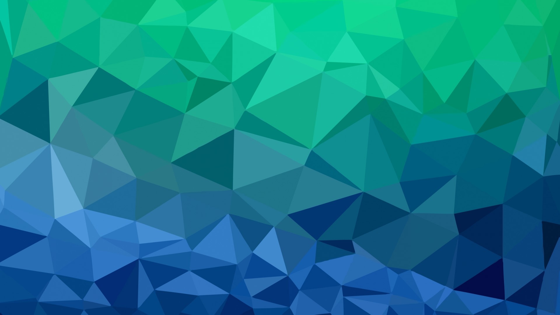 Green and blue polygonal abstract background HD Wallpaper