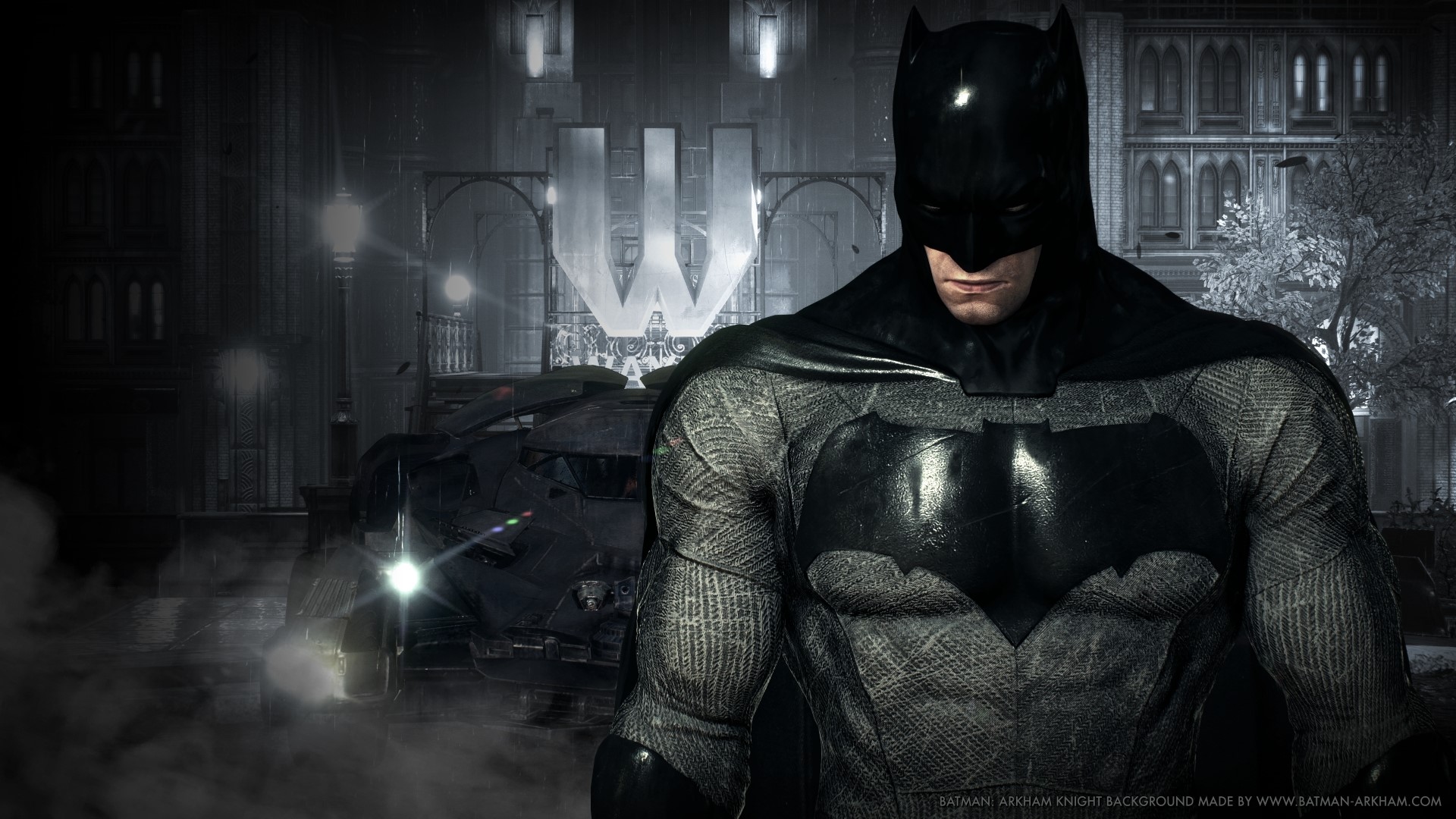 Batman from Batman: Arkham Knight HD Wallpaper
