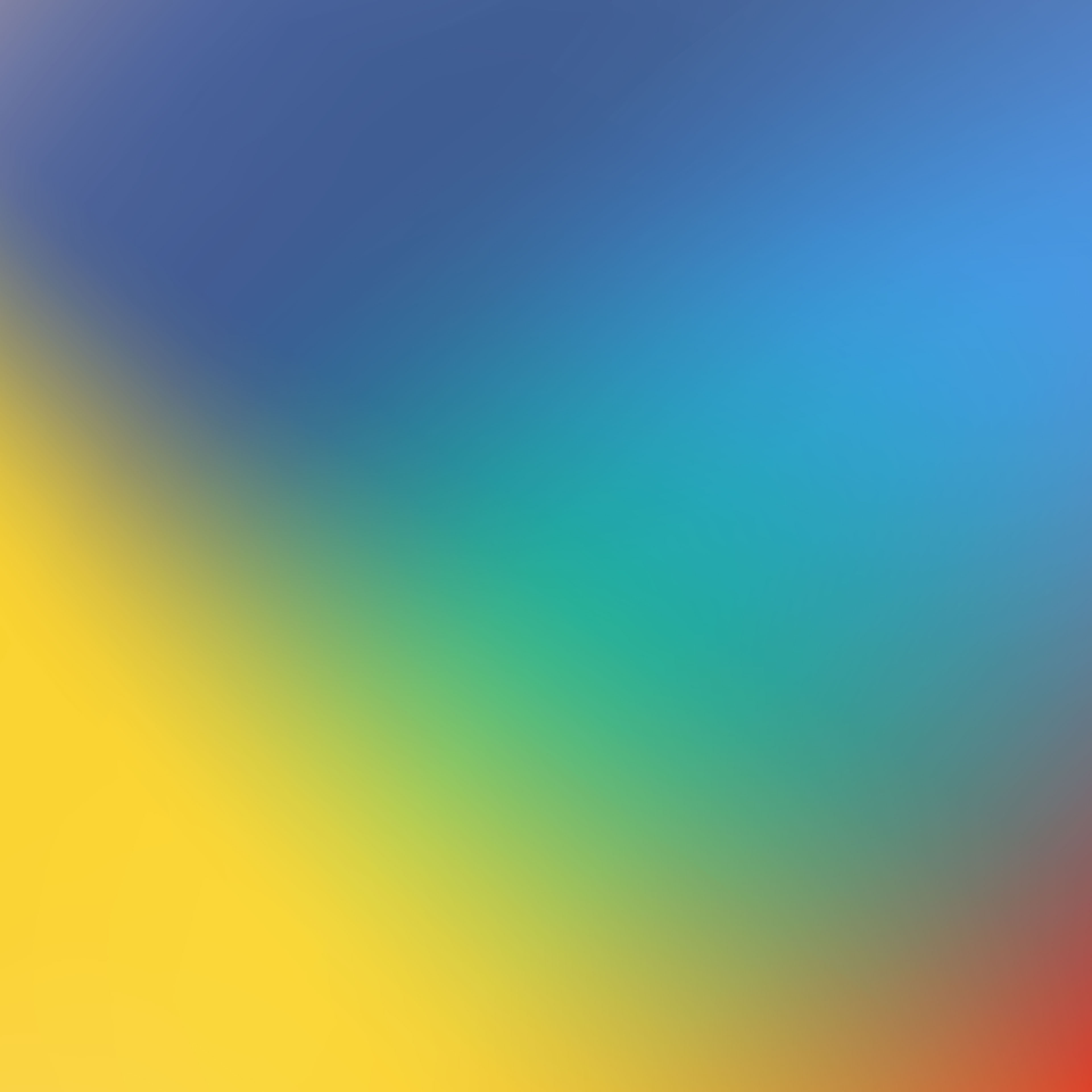 Blue, Green, and Yellow Gradient 4K HD Wallpaper