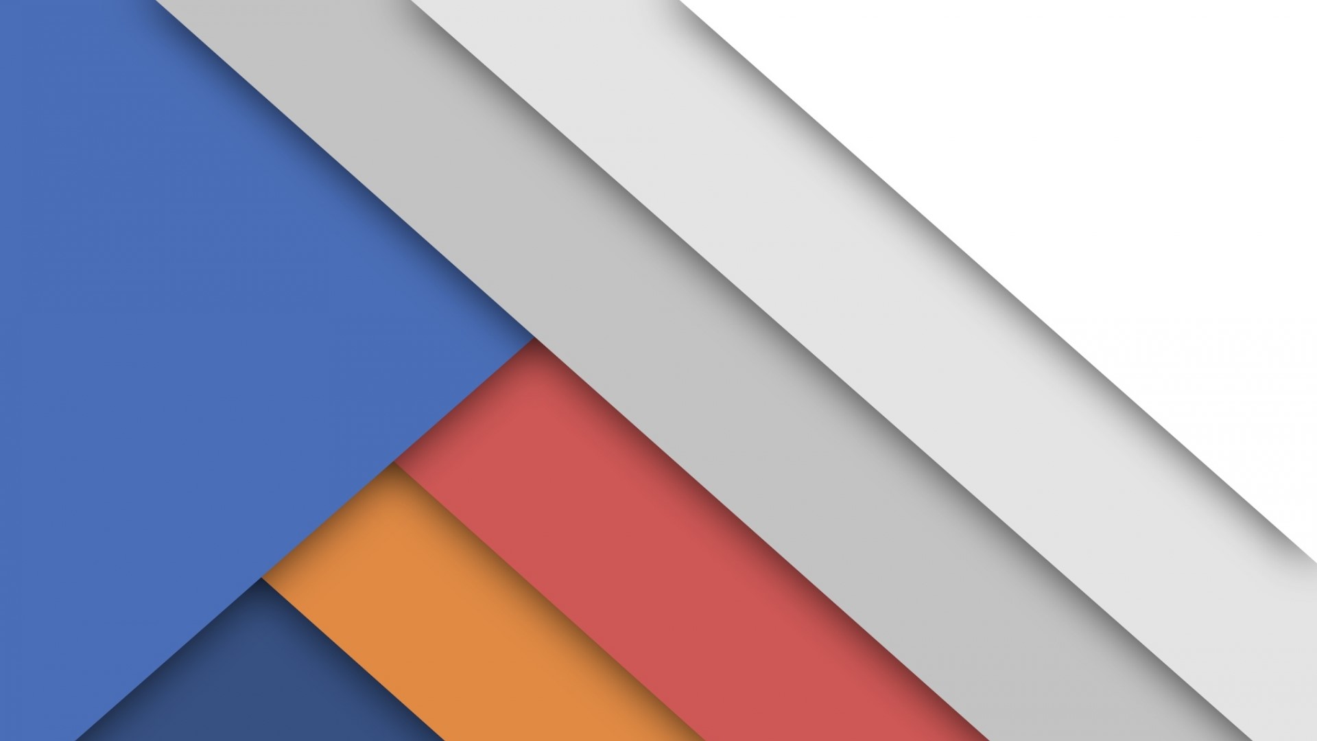 Abstract geometric shapes with shadows HD Wallpaper