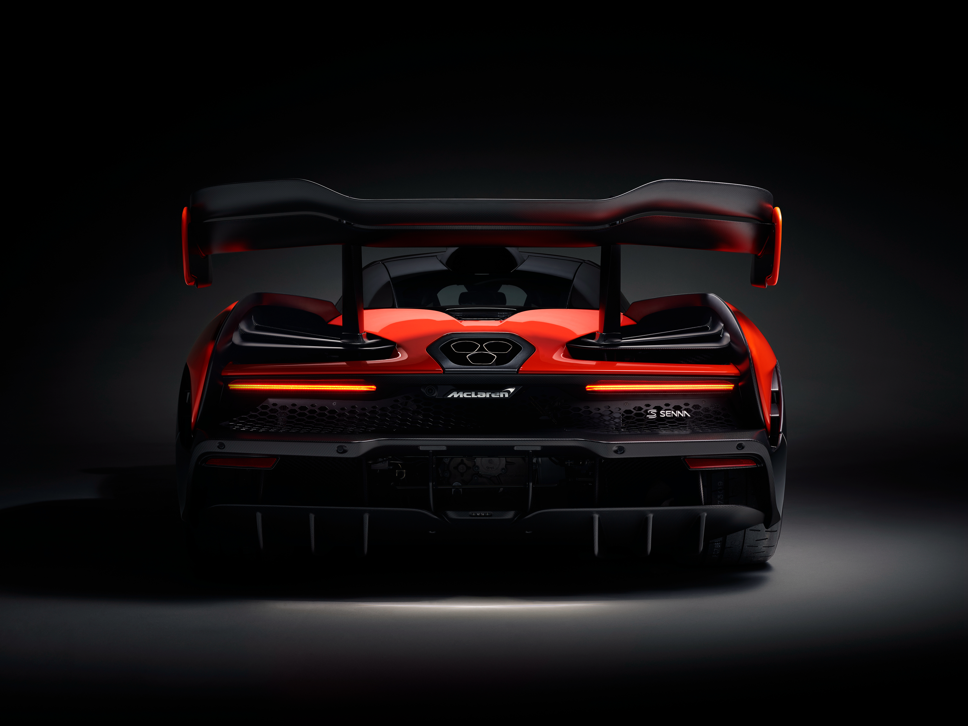 McLaren Senna 2018 Rear View 4K HD Wallpaper