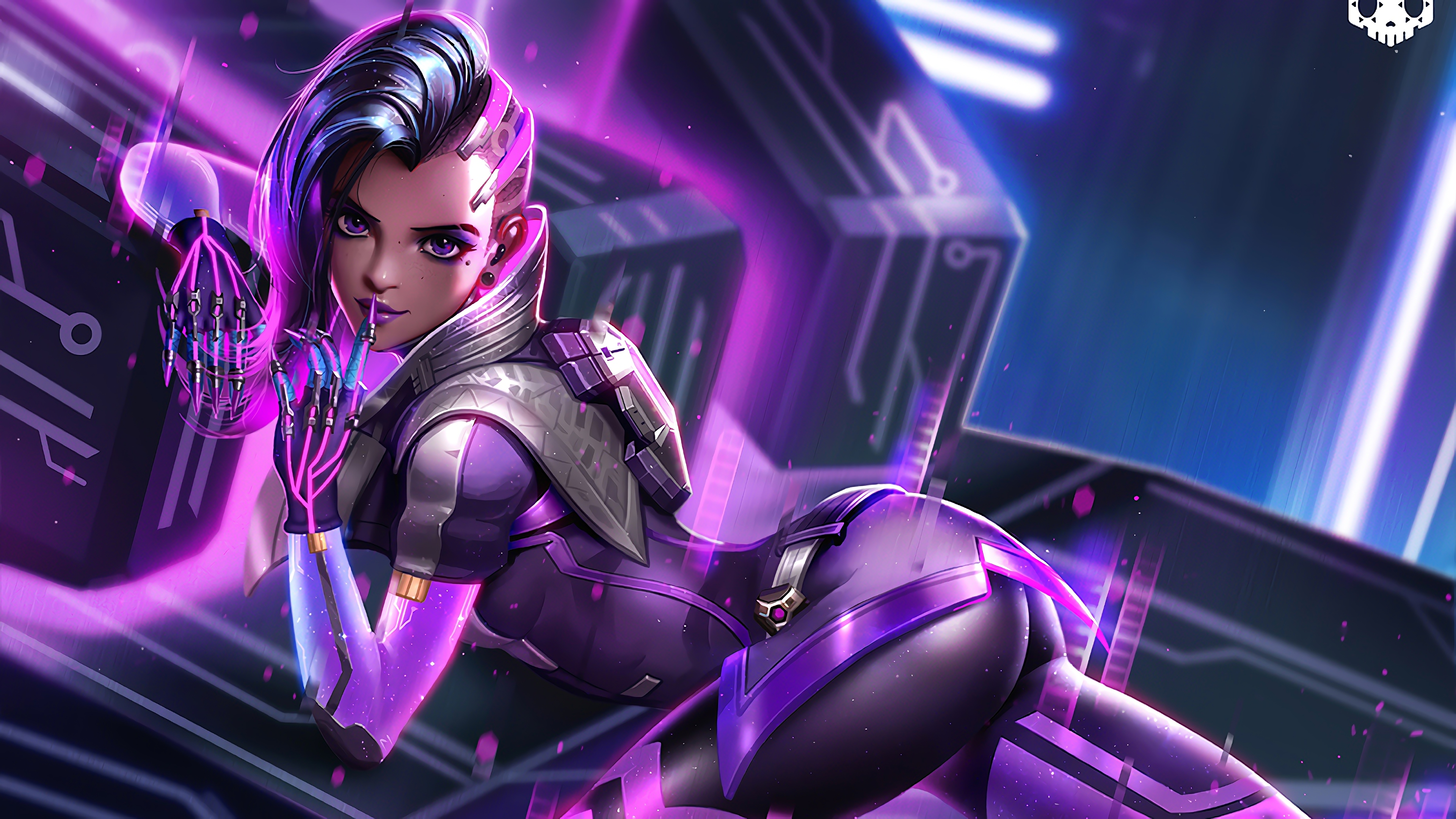 Sombra from Overwatch 4K HD Wallpaper