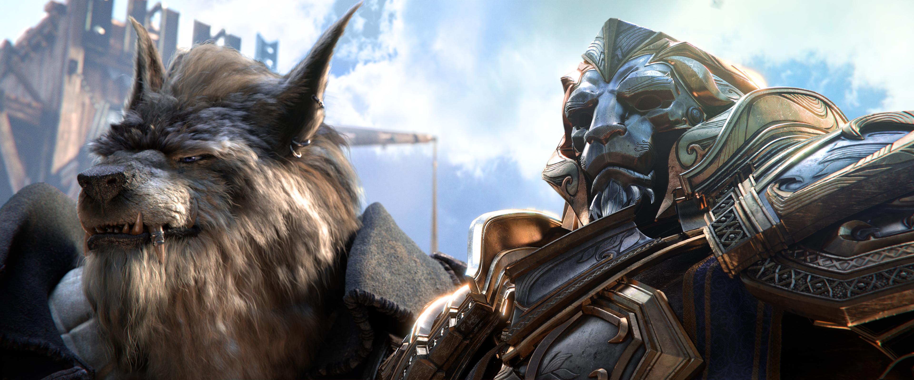 Genn Greymane and Anduin Wrynn from World of Warcraft HD Wallpaper