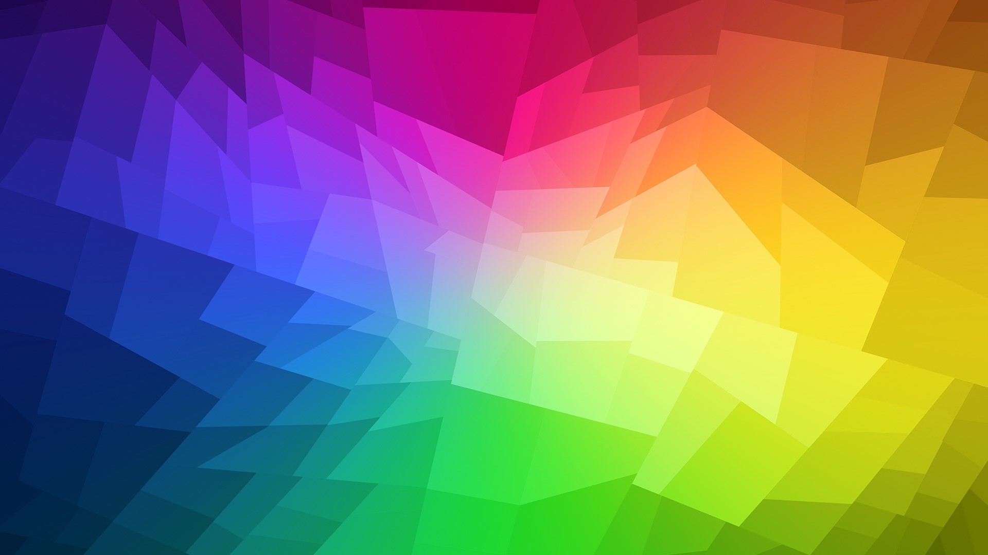 Abstract geometric rainbow gradient HD Wallpaper