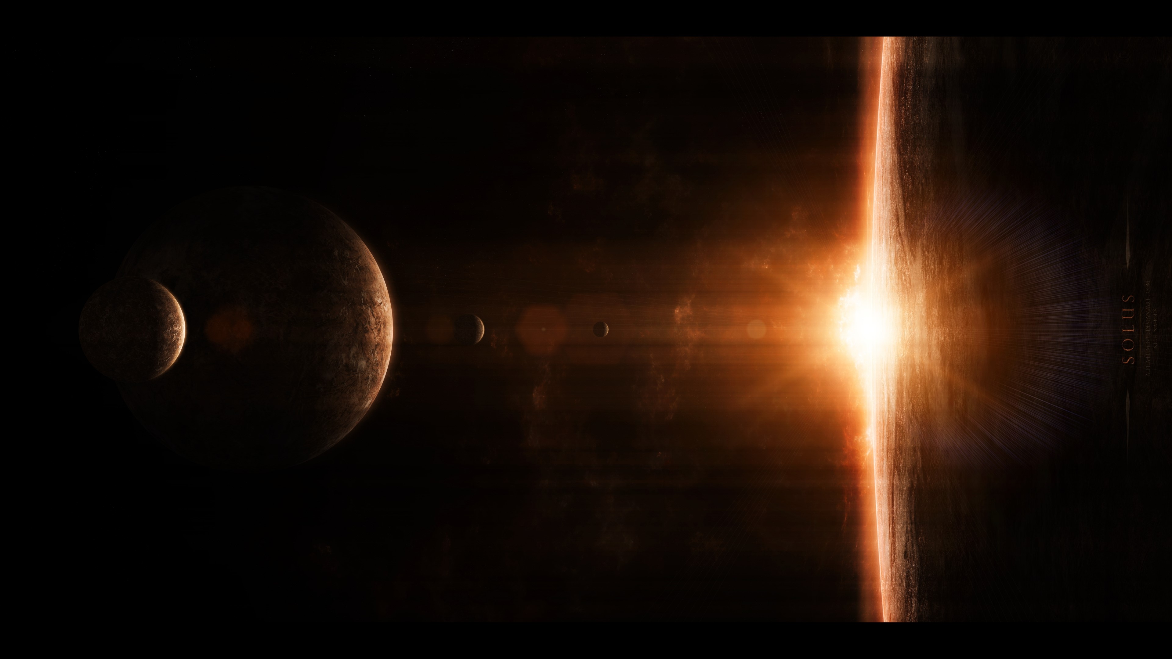 Planets HD Wallpaper