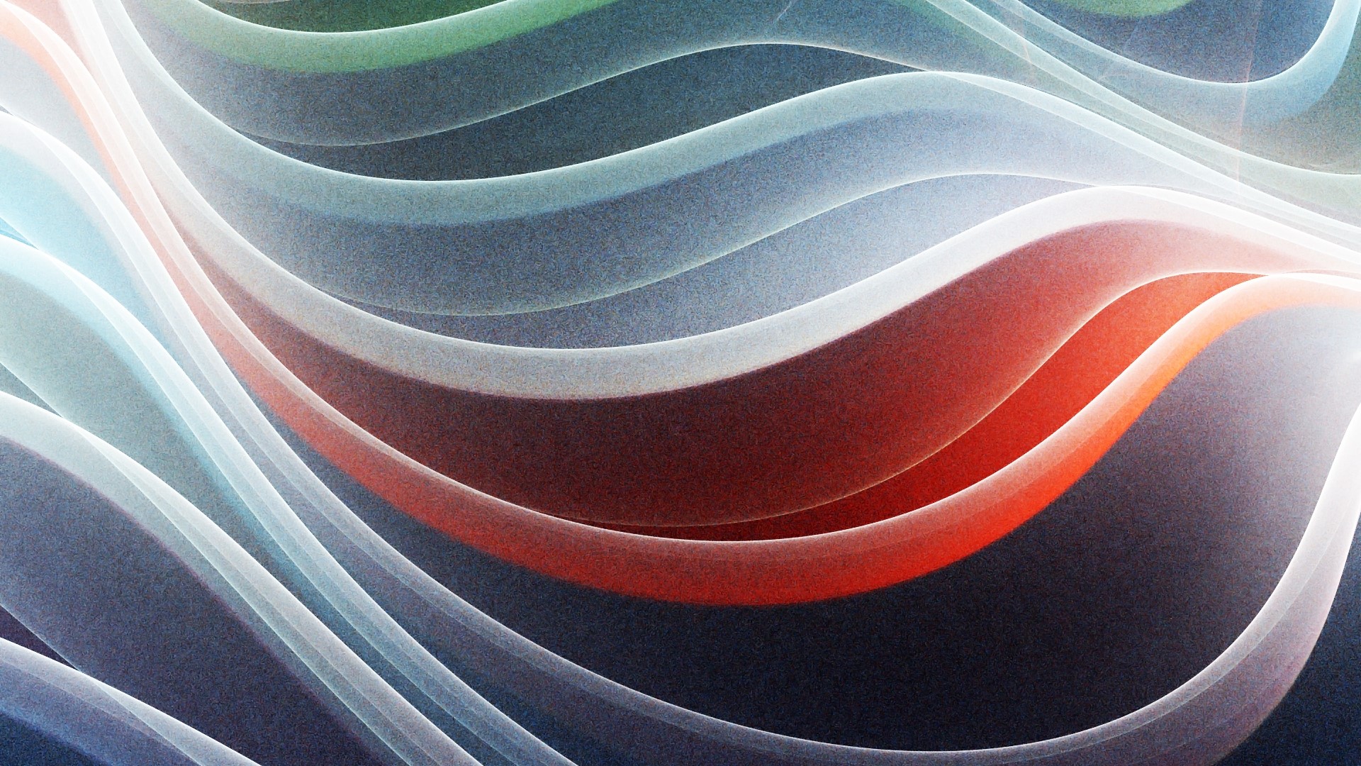 Abstract flowing lines with gradient colors HD Wallpaper