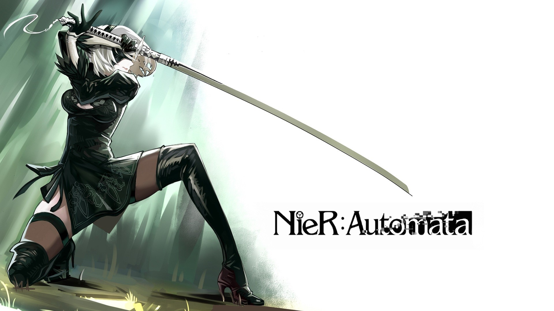 2B from NieR: Automata HD Wallpaper
