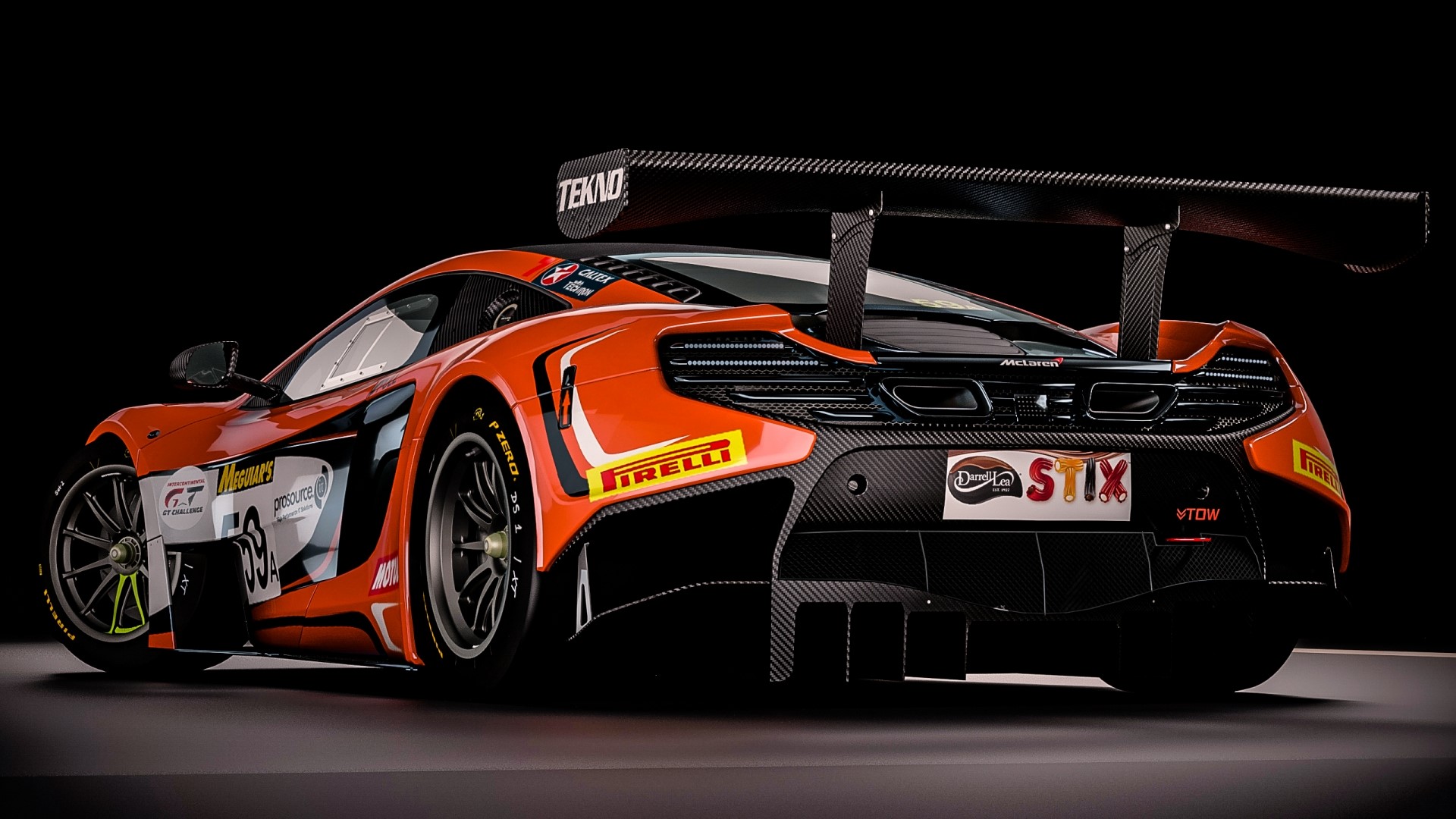 McLaren 650S GT3 Race Car HD Wallpaper