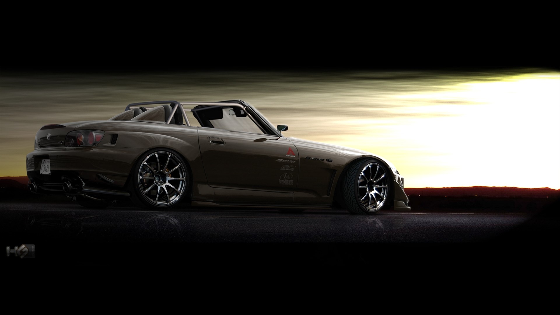 Honda S2000 convertible sports car HD Wallpaper