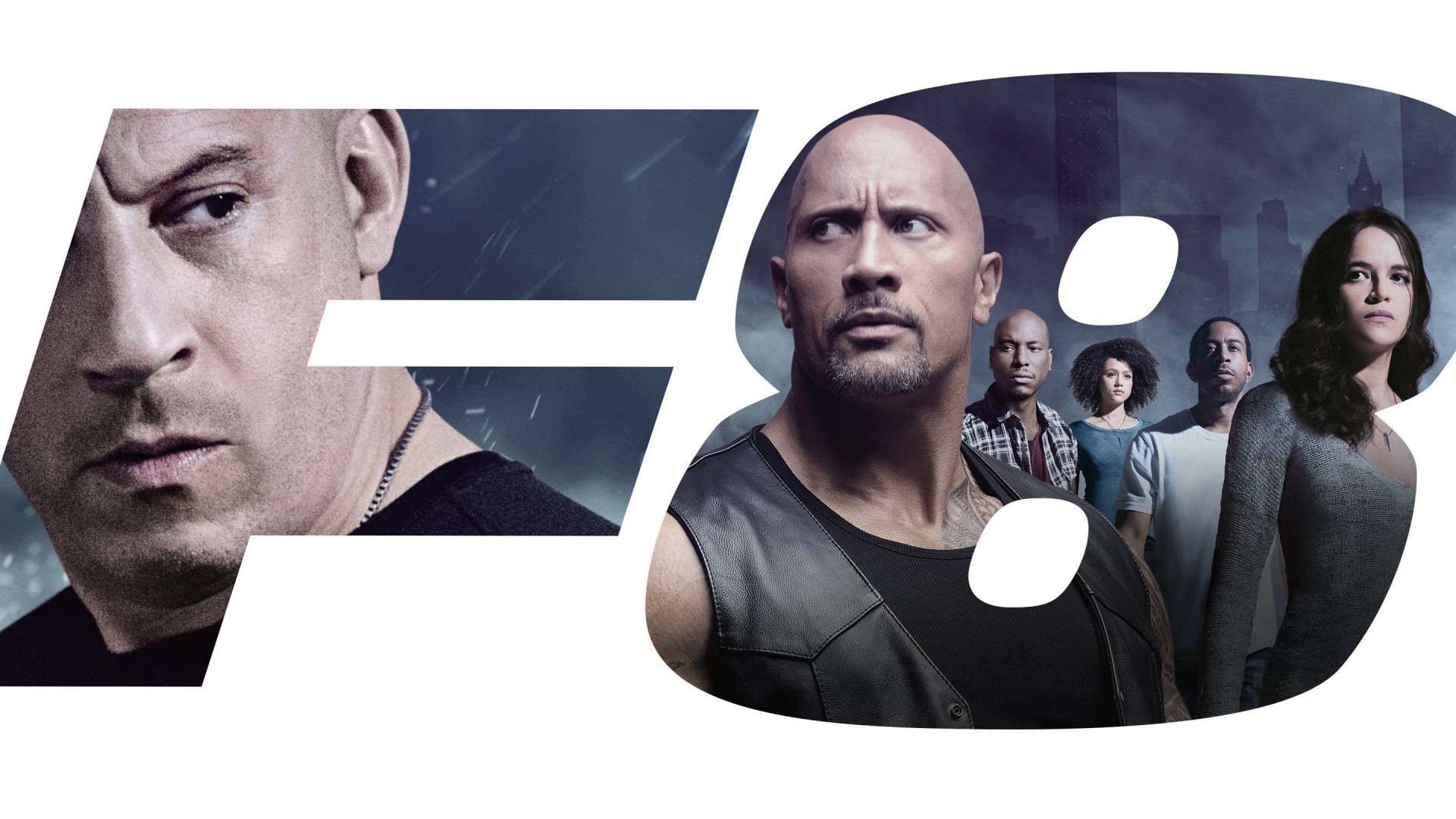 The Fate of the Furious movie poster HD Wallpaper