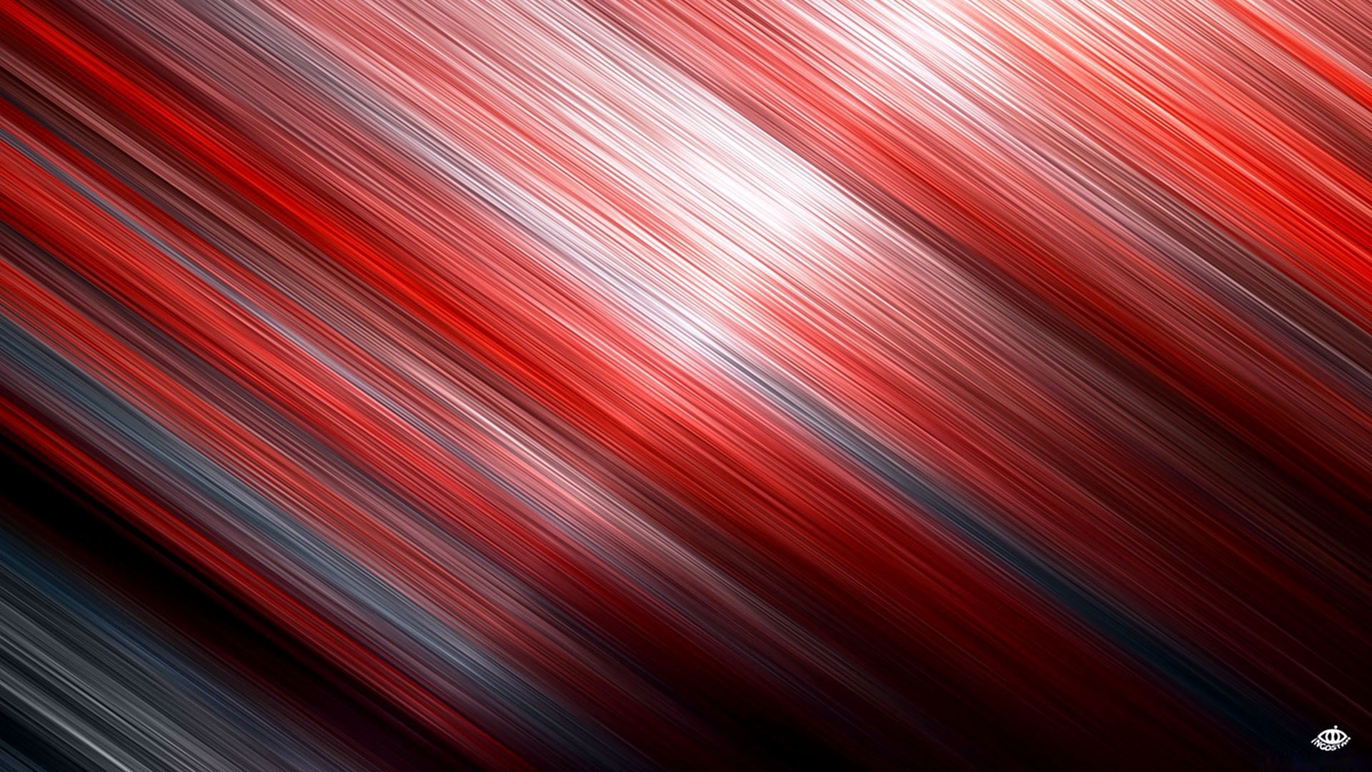 Abstract Red and Gray Diagonal Lines HD Wallpaper