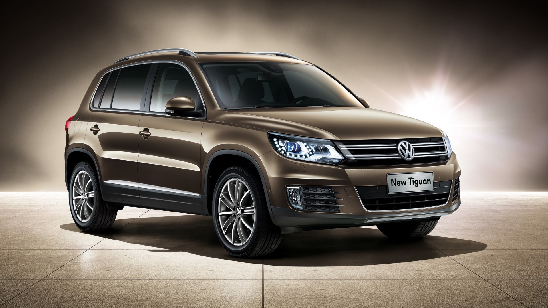 Volkswagen New Tiguan SUV HD Wallpaper